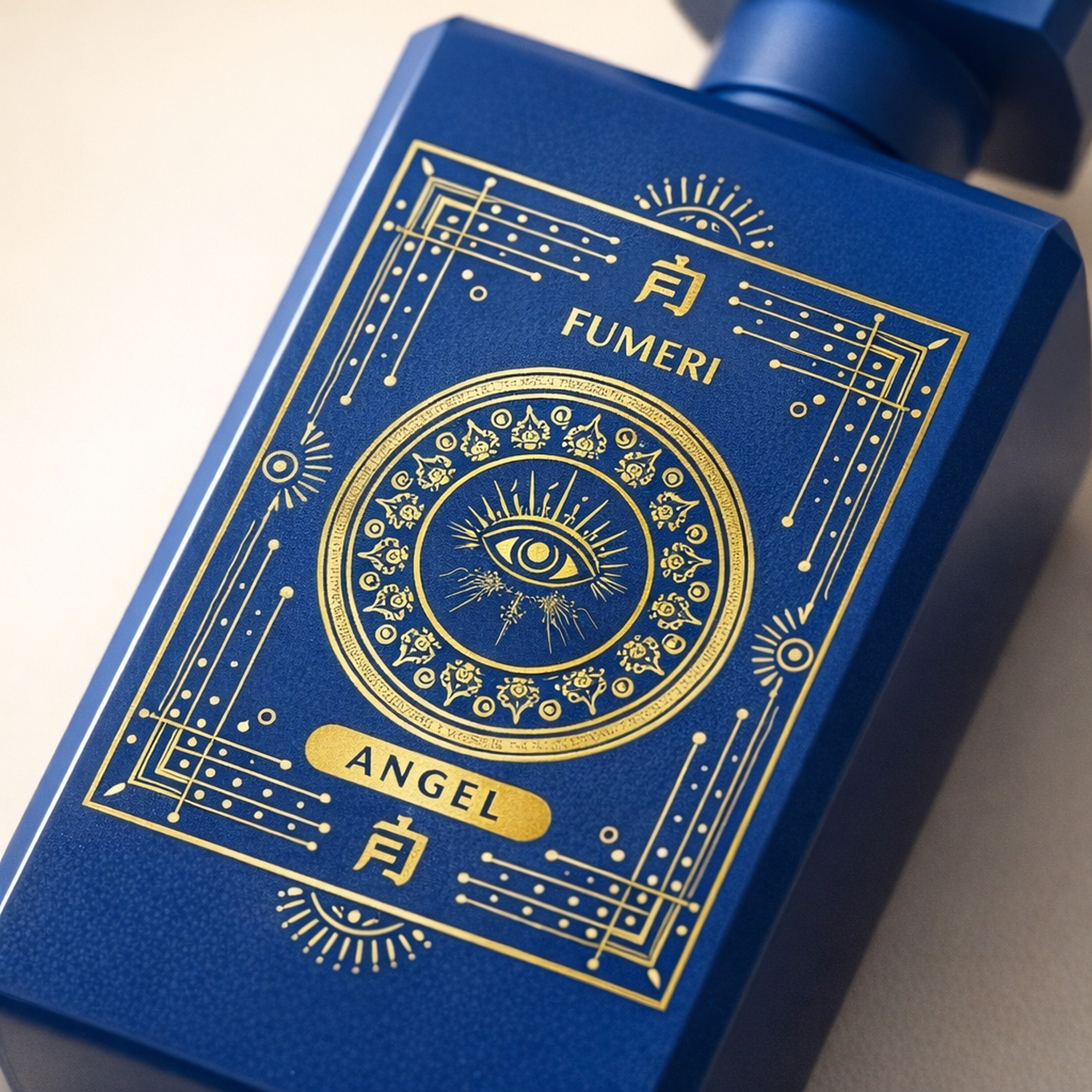 Fumeri Deluxe Angel EDP macro label detail gallery showcase