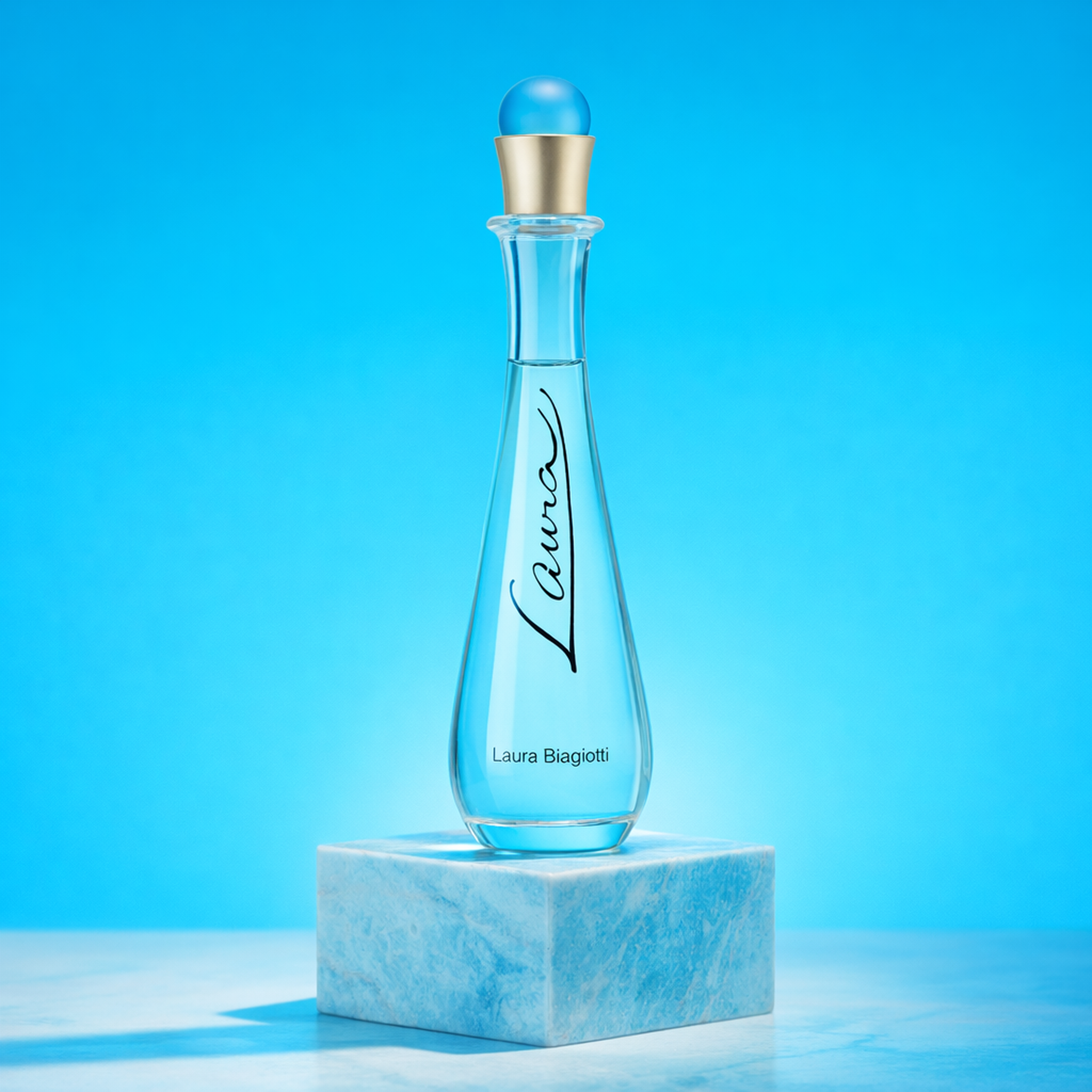 Laura Biagiotti Laura EDT For Women upright pedestal gallery showcase