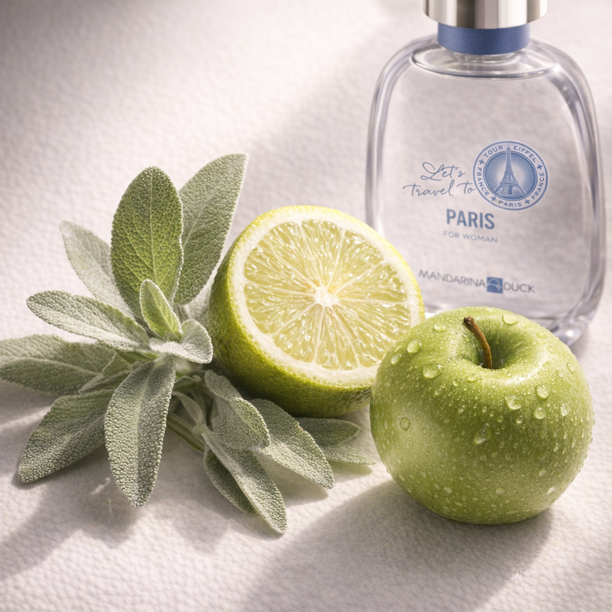 Mandarina Duck Let'S Travel To Paris EDT For Women fragrance notes image