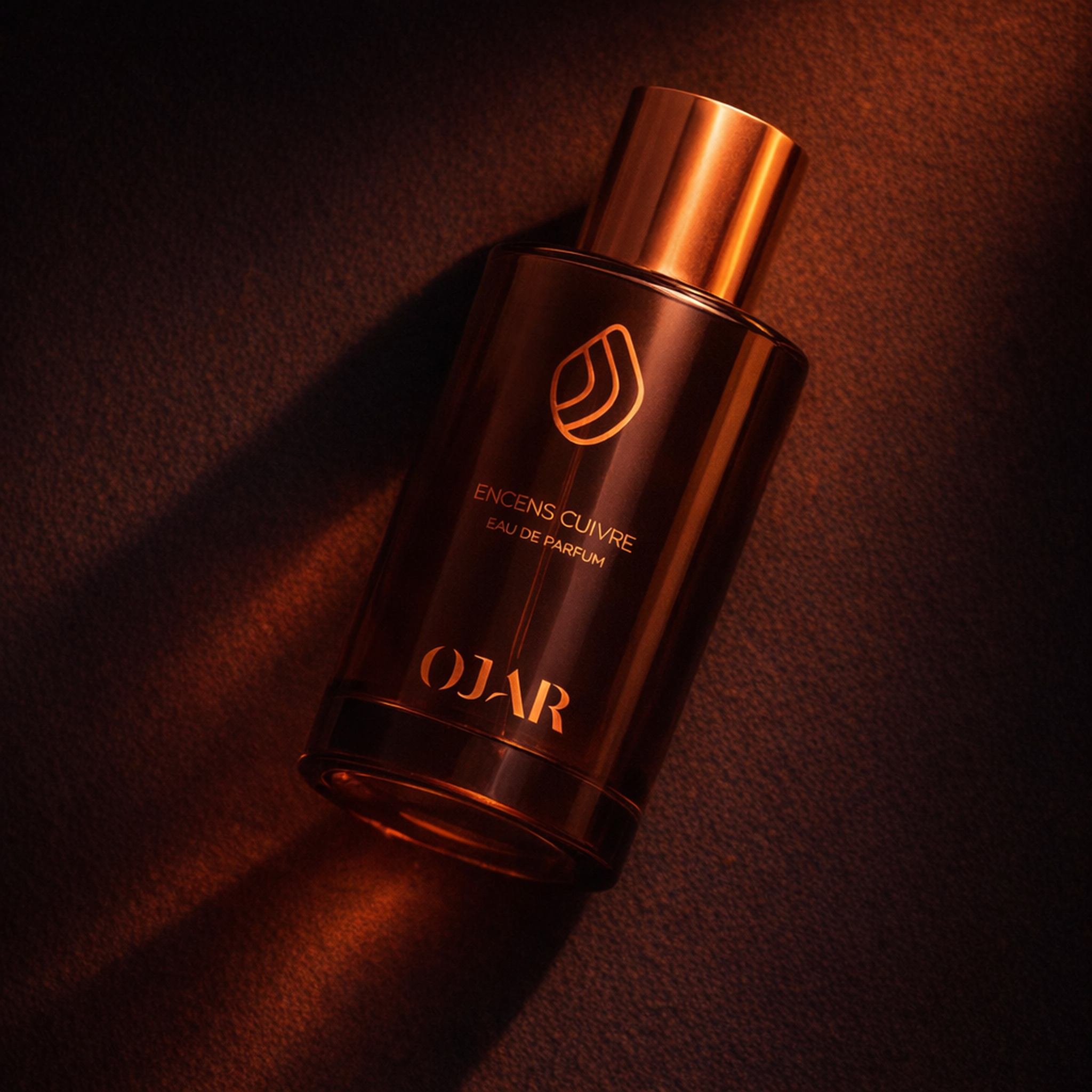 Ojar Encens Cuivre EDP angled still-life gallery showcase
