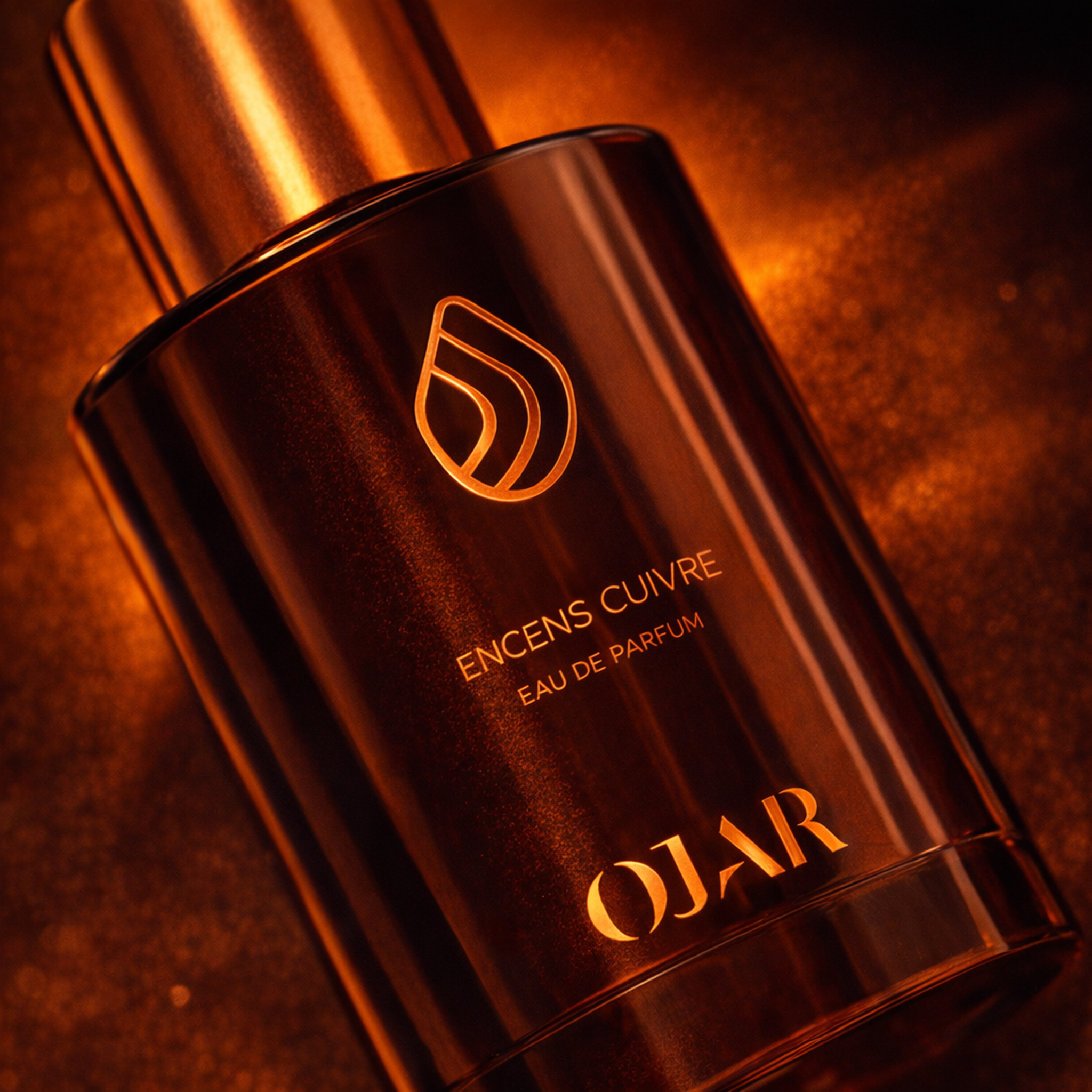 Ojar Encens Cuivre EDP macro label detail gallery showcase