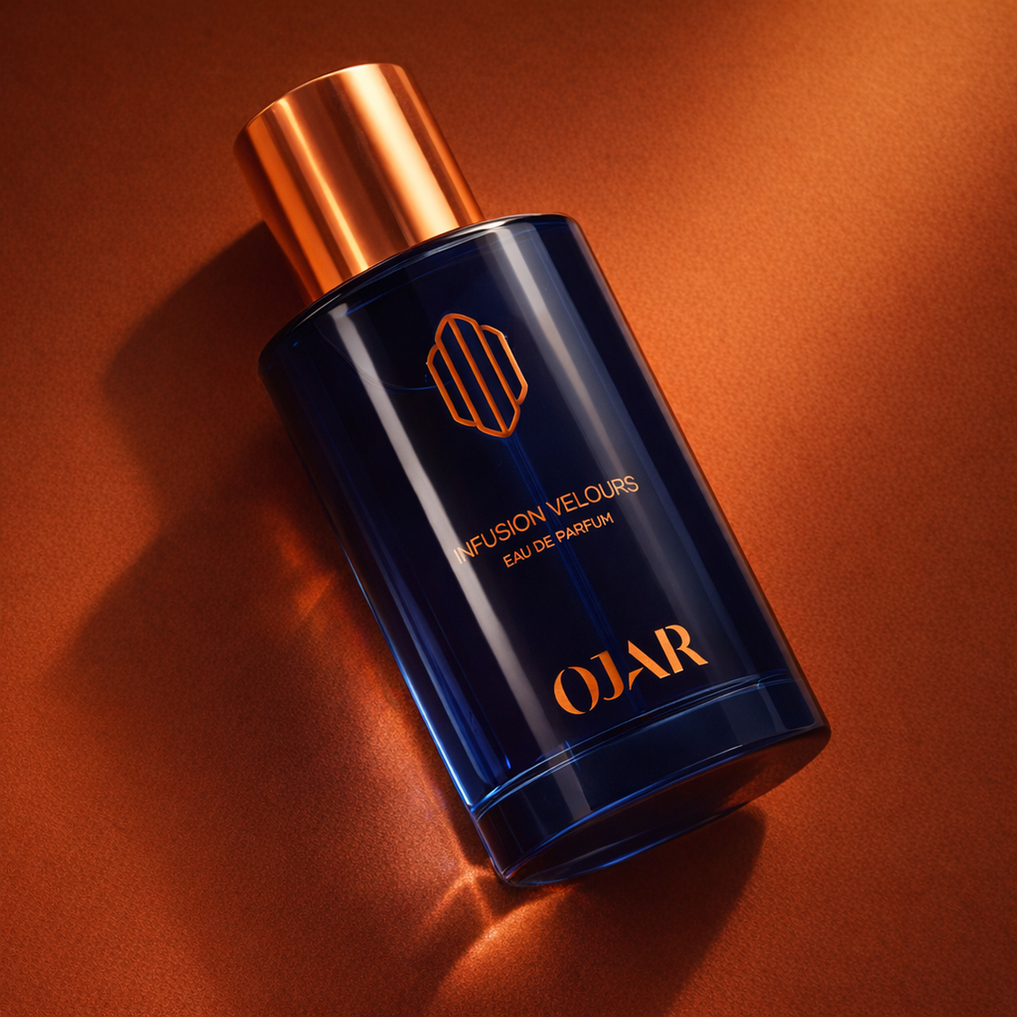 Ojar Infusion Velours EDP angled still-life gallery showcase