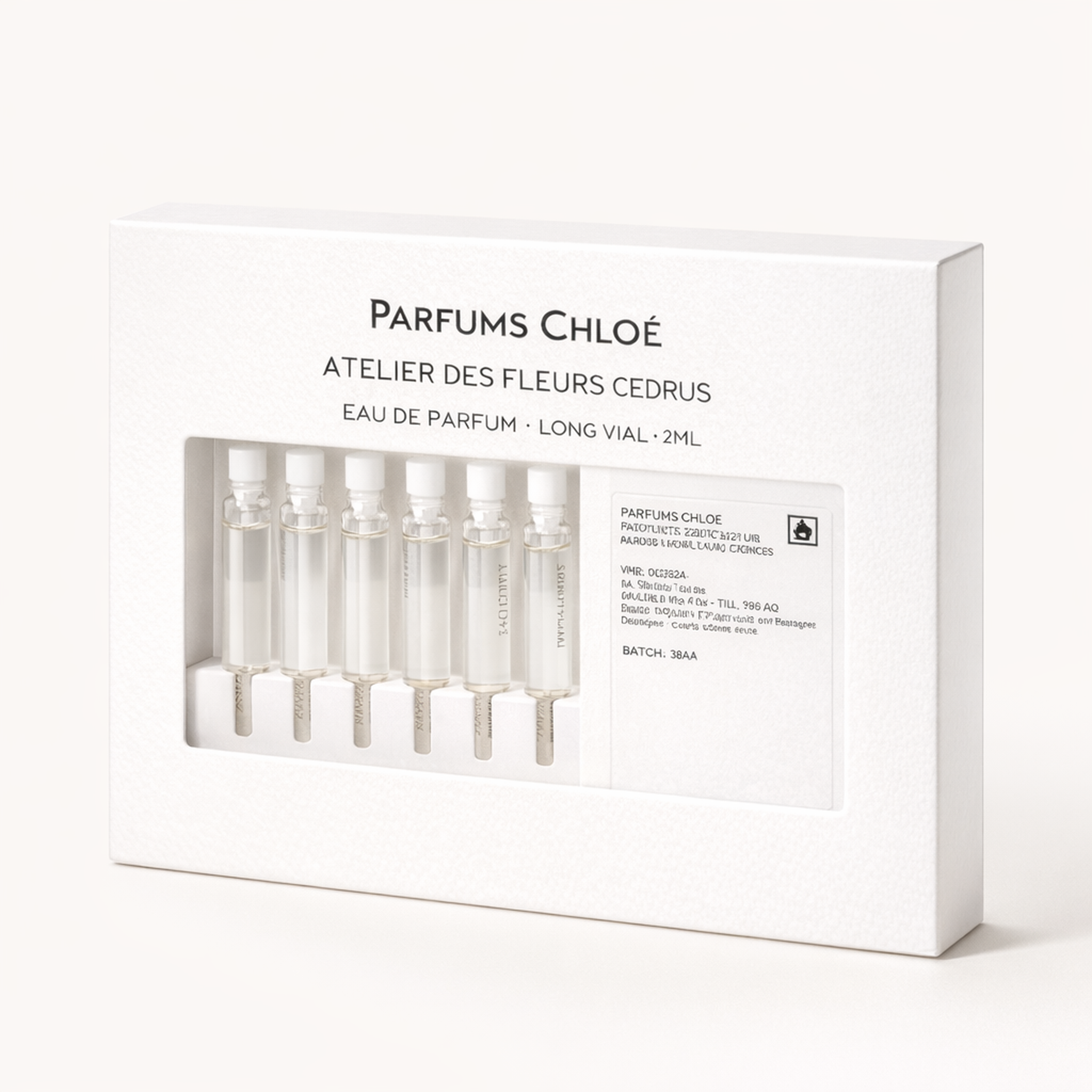 Chloe Atelier Des Fleurs EDP Discovery Gift Set 2 white discovery box with window gift set gallery image