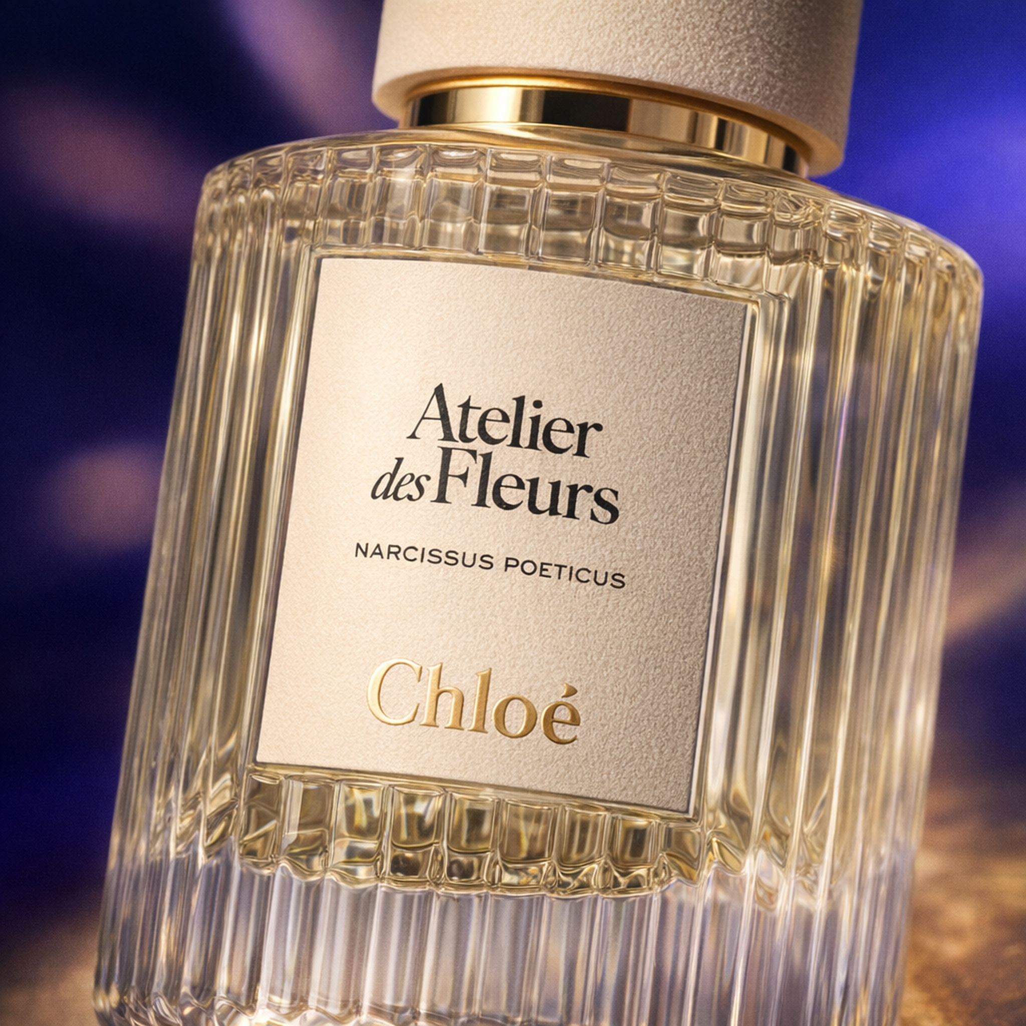 Chloe Atelier Des Fleurs Narcissus Poeticus EDP For Women macro label detail gallery showcase
