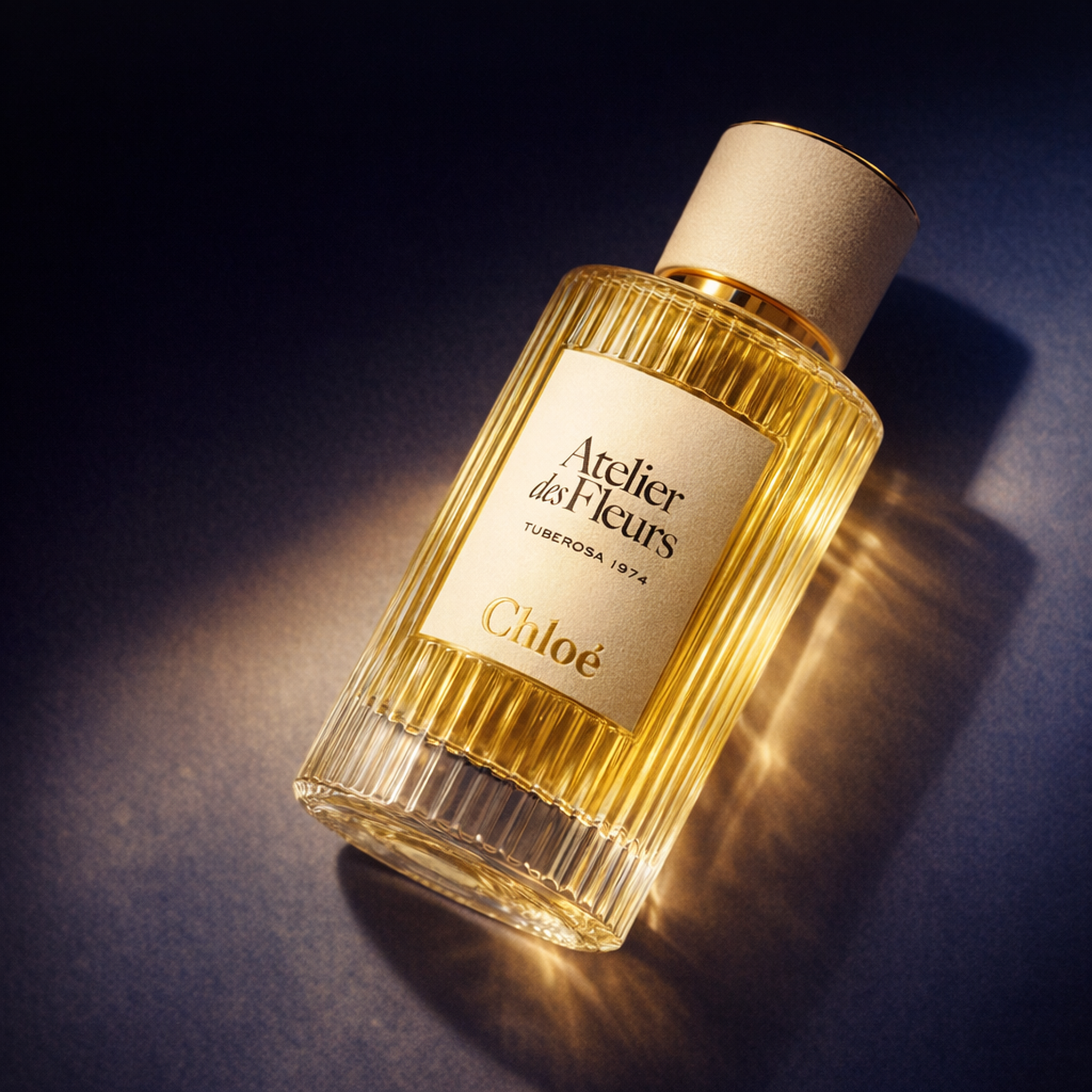 Chloe Atelier Des Fleurs Tuberosa 1974 EDP For Women angled still-life gallery showcase