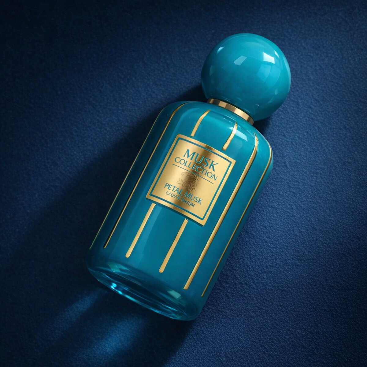 Flavia Musk Collection Petal Musk EDP angled still-life gallery showcase