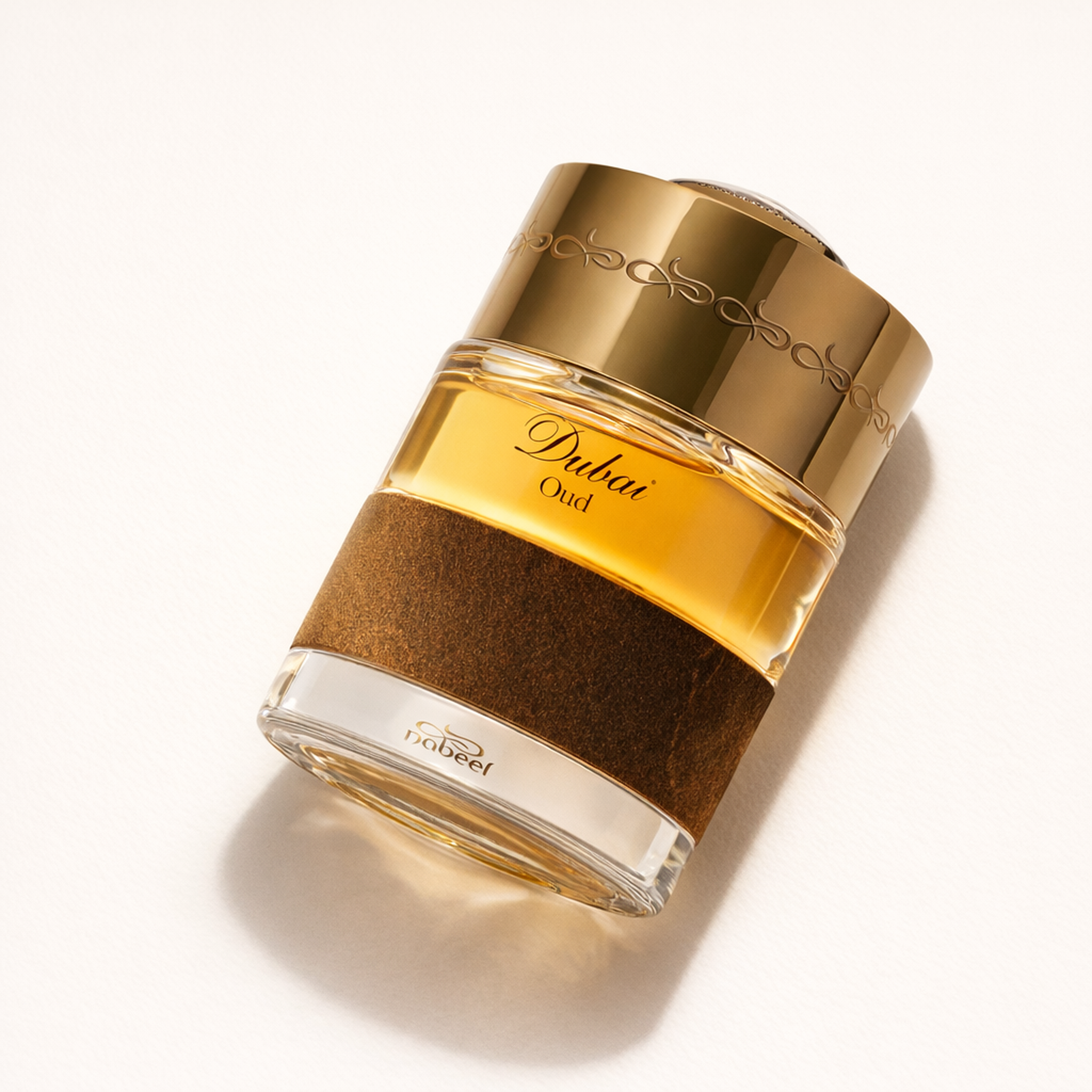 The Spirit of Dubai Oud EDP angled still-life gallery showcase