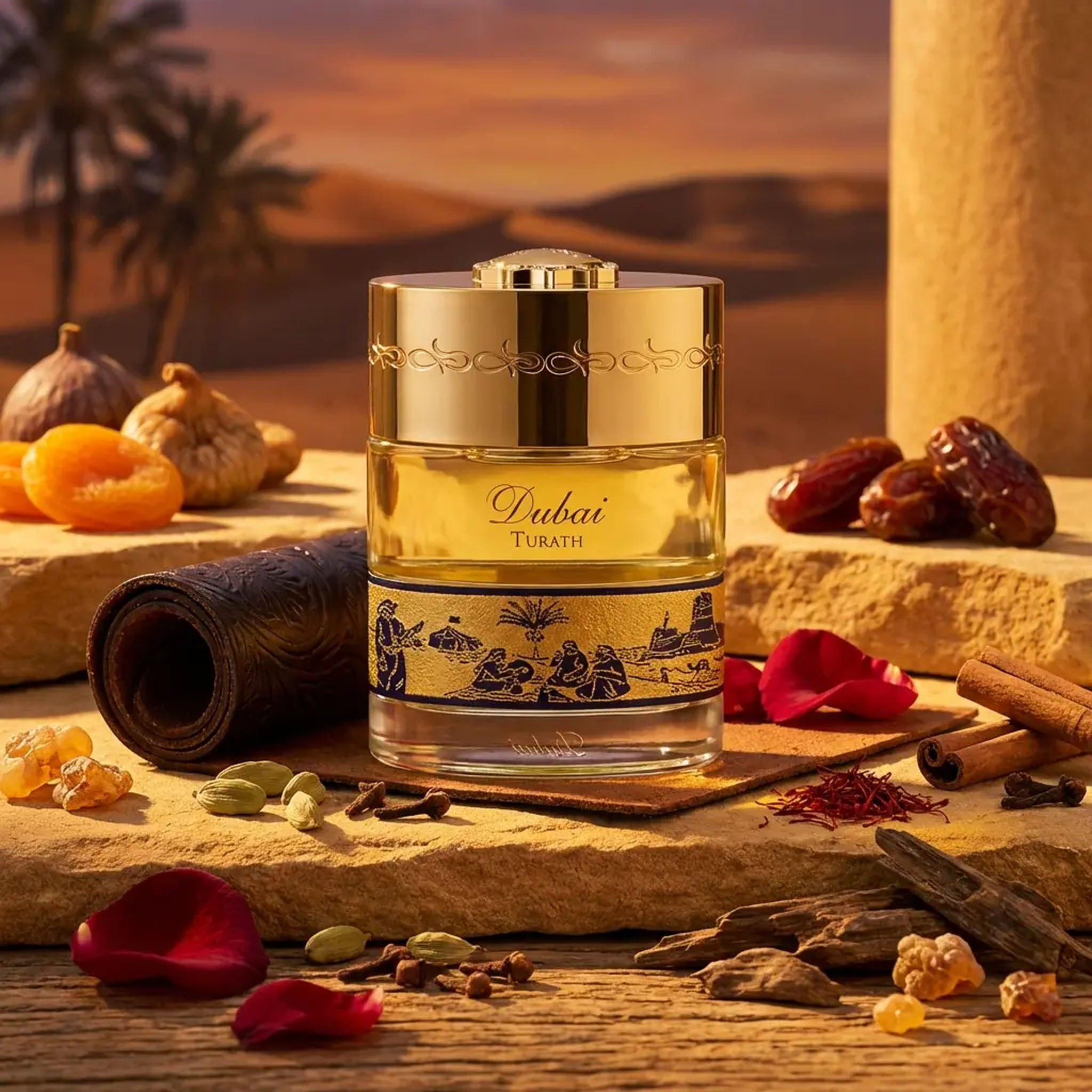 The Spirit of Dubai Turath EDP fragrance details image