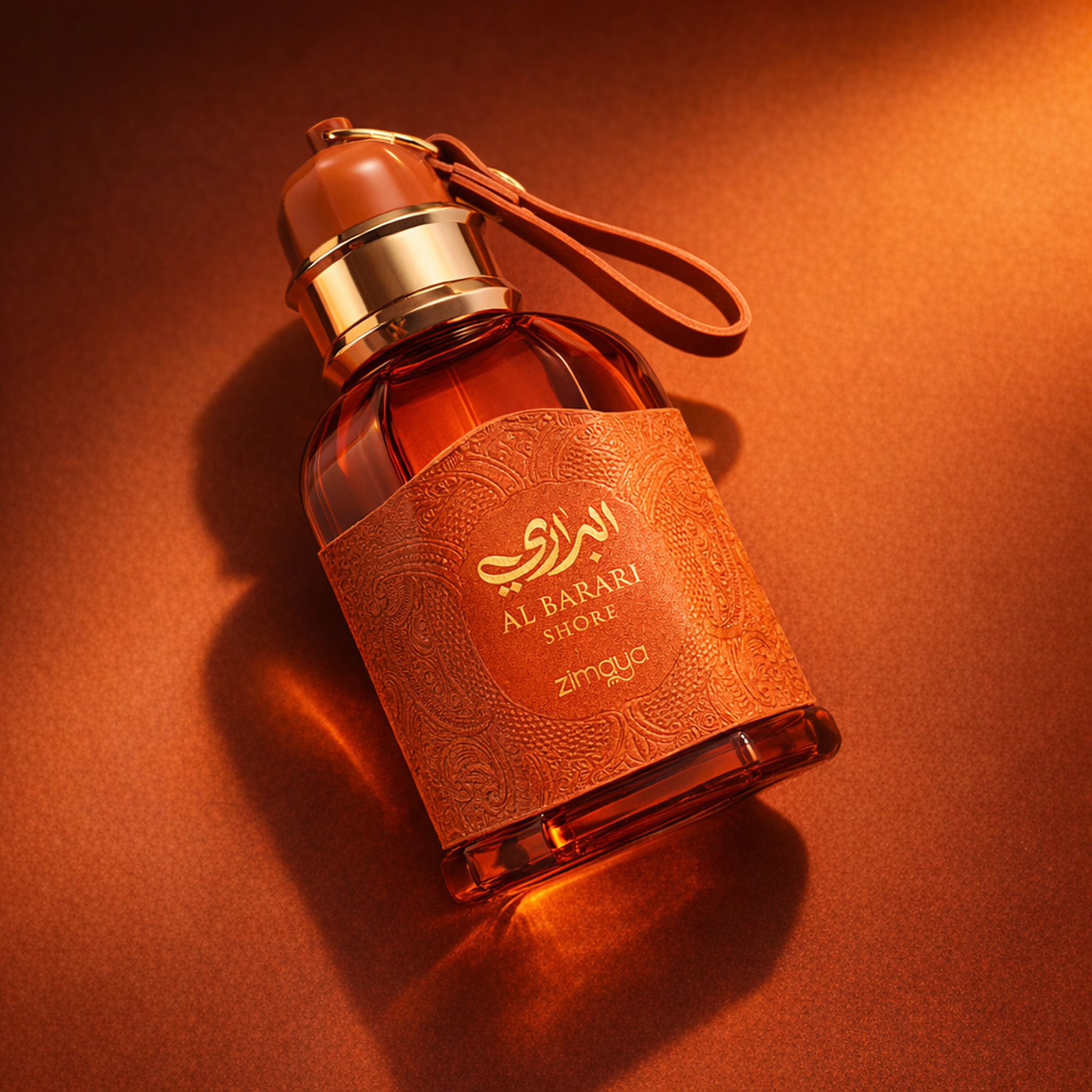 Zimaya Al Barari Shore EDP for Men angled still-life gallery showcase