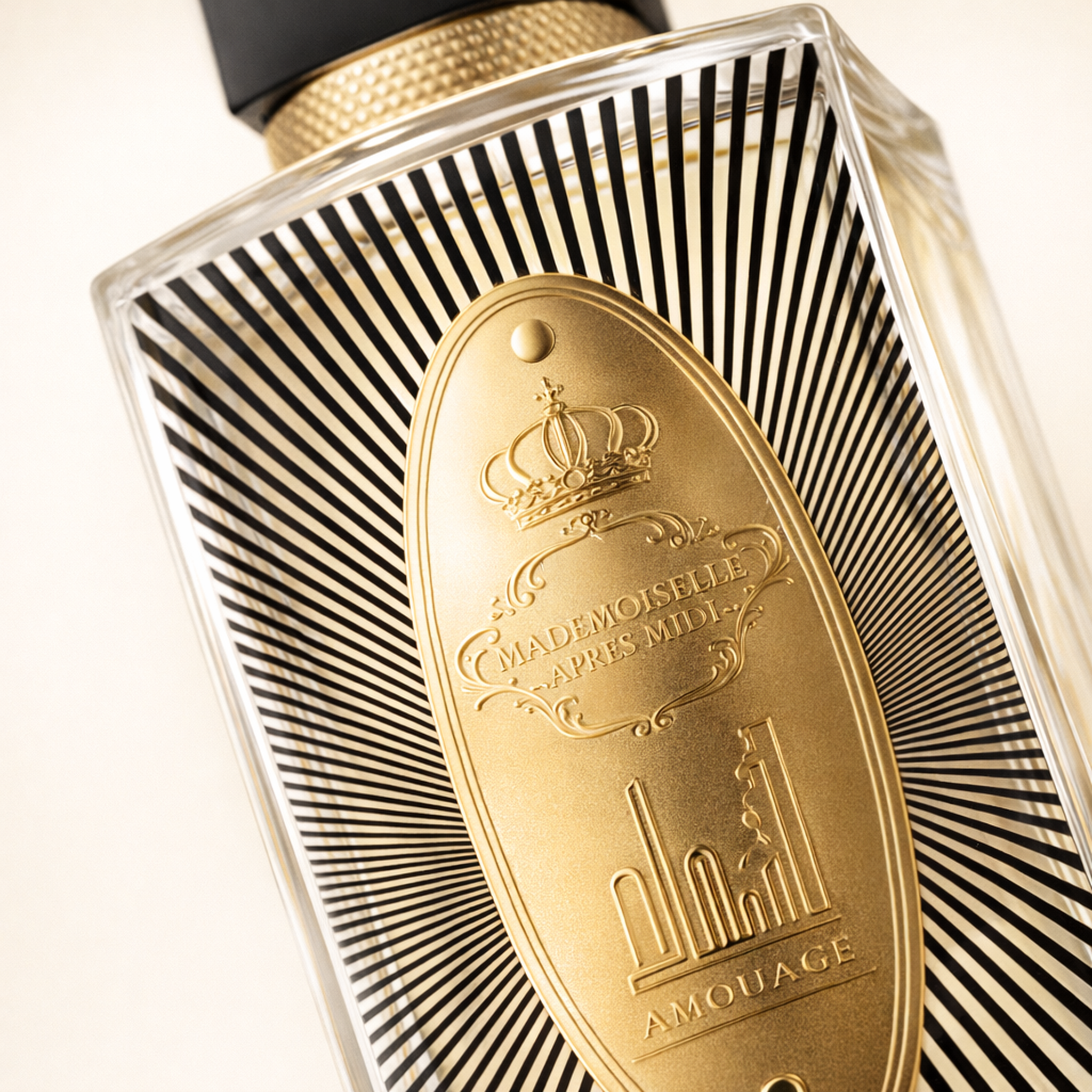 Arabiyat Prestige Ash'aa Amethyst EDP for Women macro label detail gallery showcase