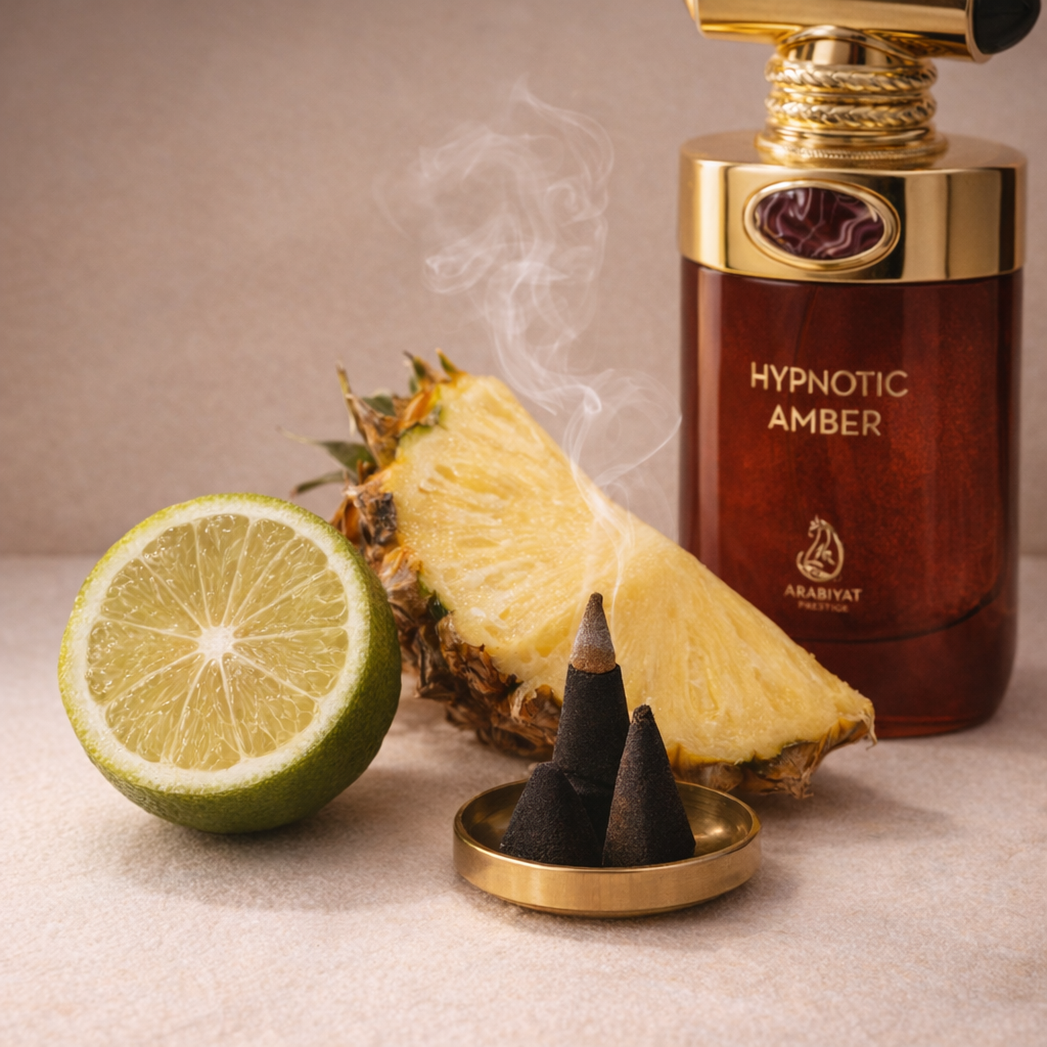 Arabiyat Prestige Hypnotic Amber EDP for Men fragrance notes image
