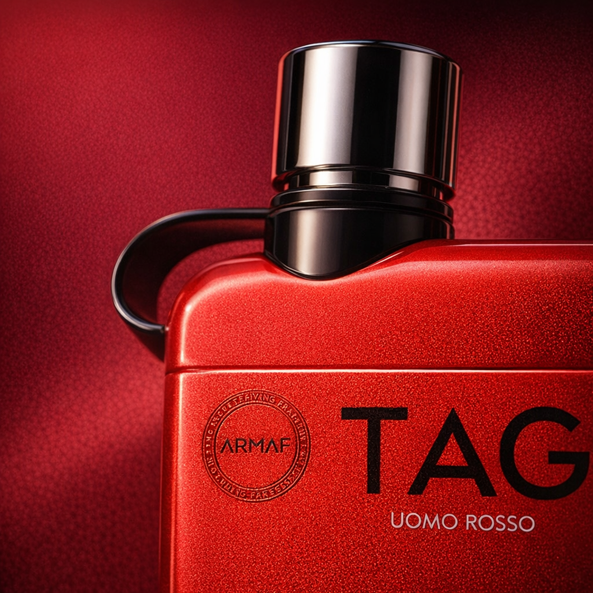 Armaf Tag Uomo Rosso Edition Olympiad Gift Set for Him fragrance details image
