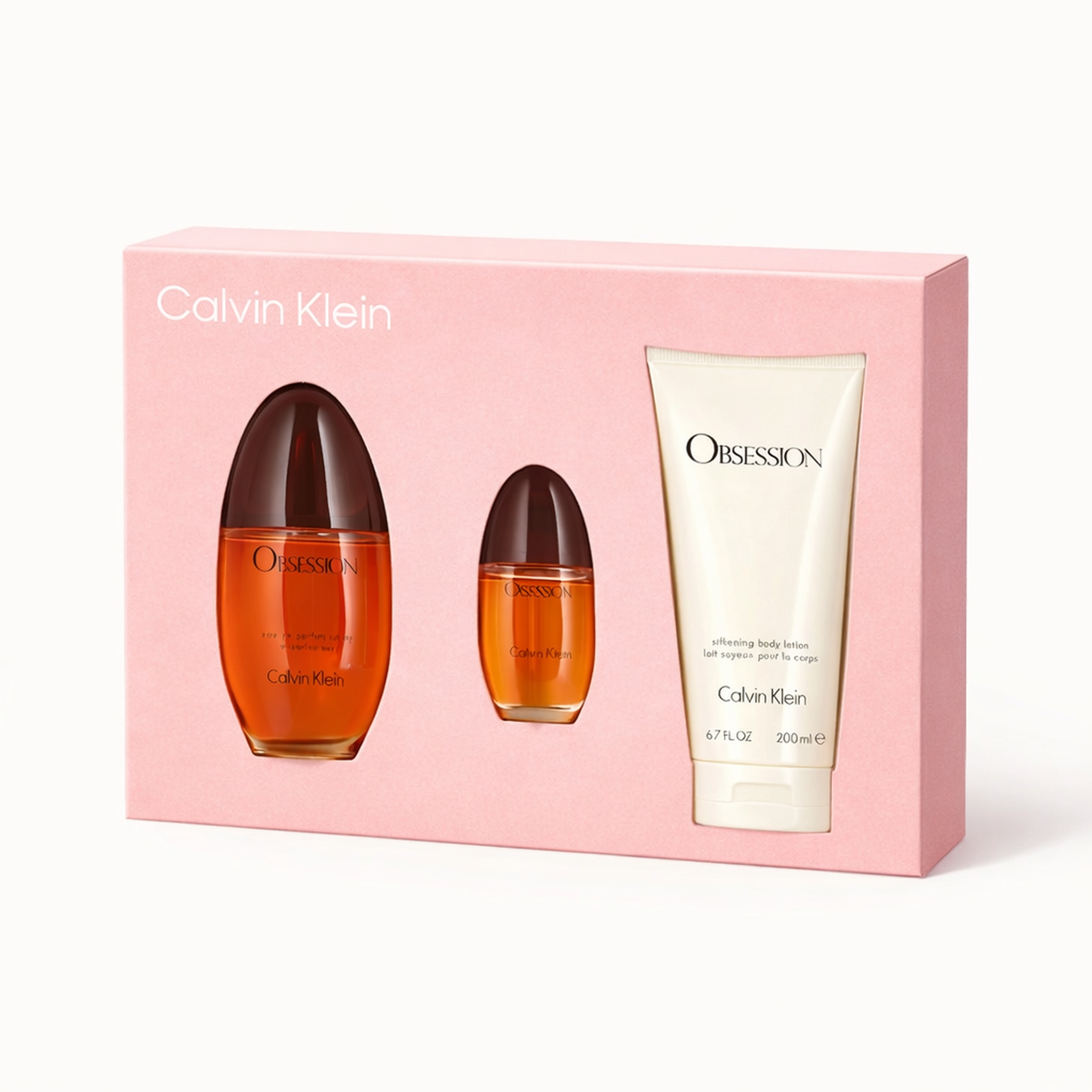Calvin Klein Obsession 3-Piece Gift Set for Him 2 gift set packaging gift set gallery image