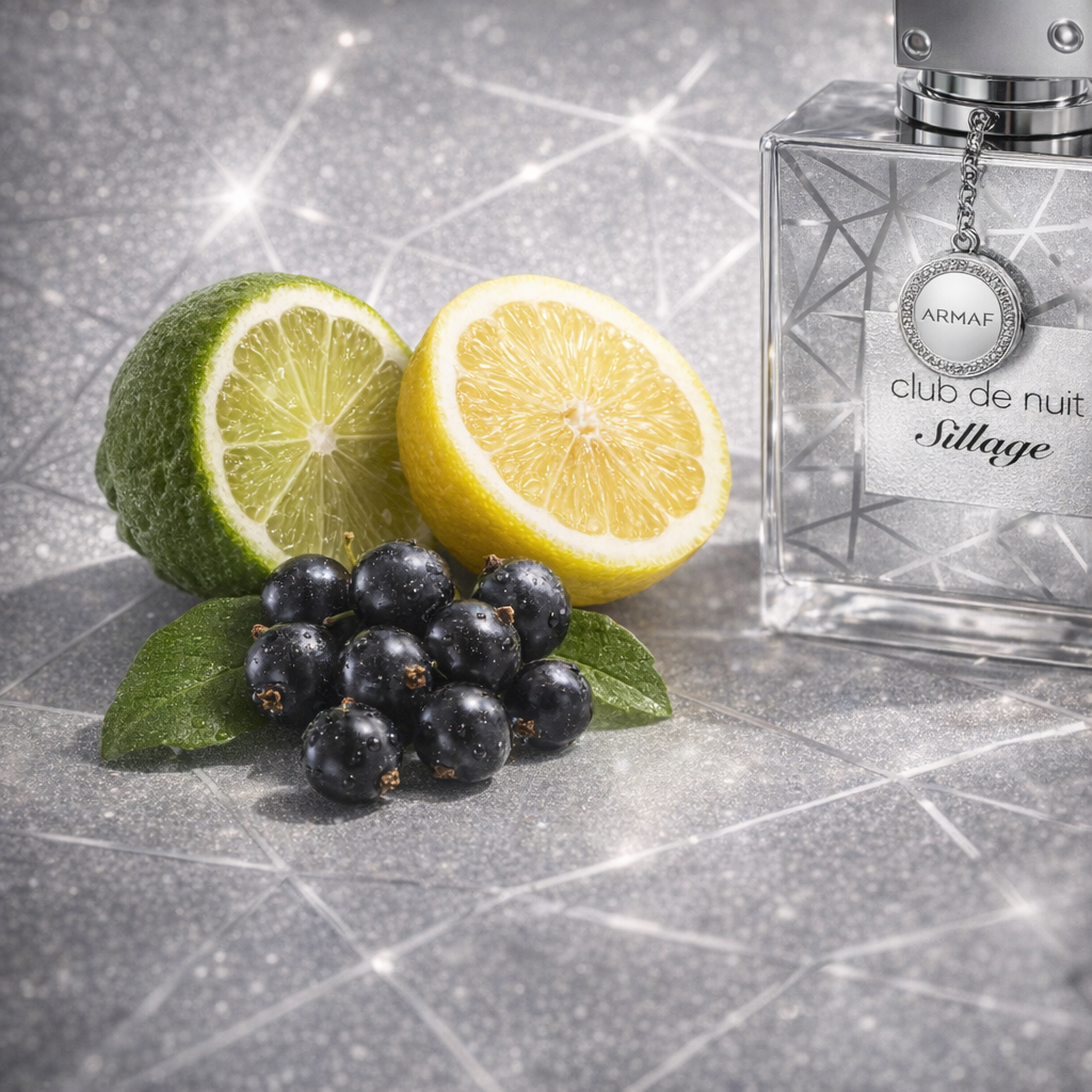 Armaf Club De Nuit Sillage Gift Set for Him fragrance notes image