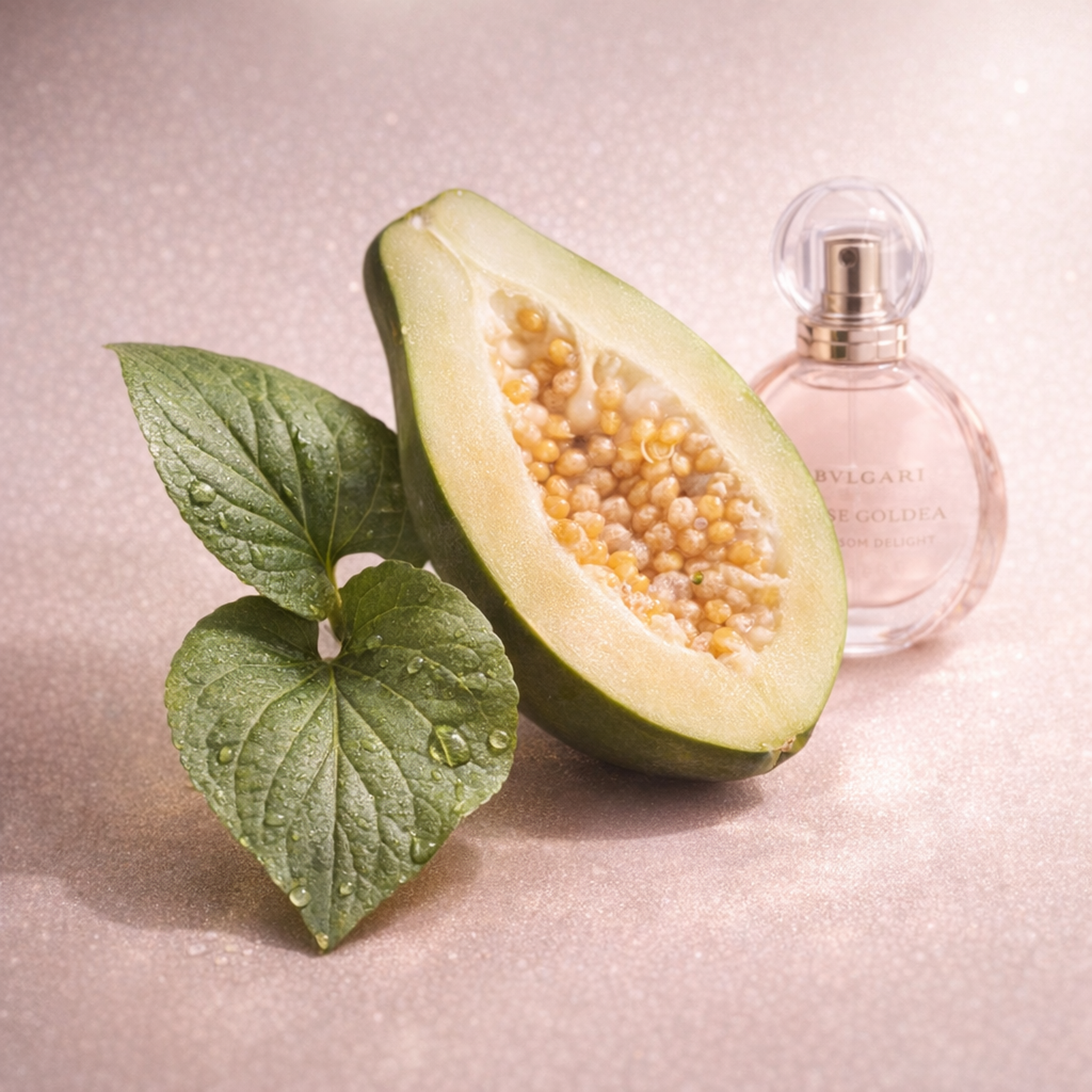 Bvlgari Rose Goldea Blossom Delight EDP Gift Set for Her fragrance notes image