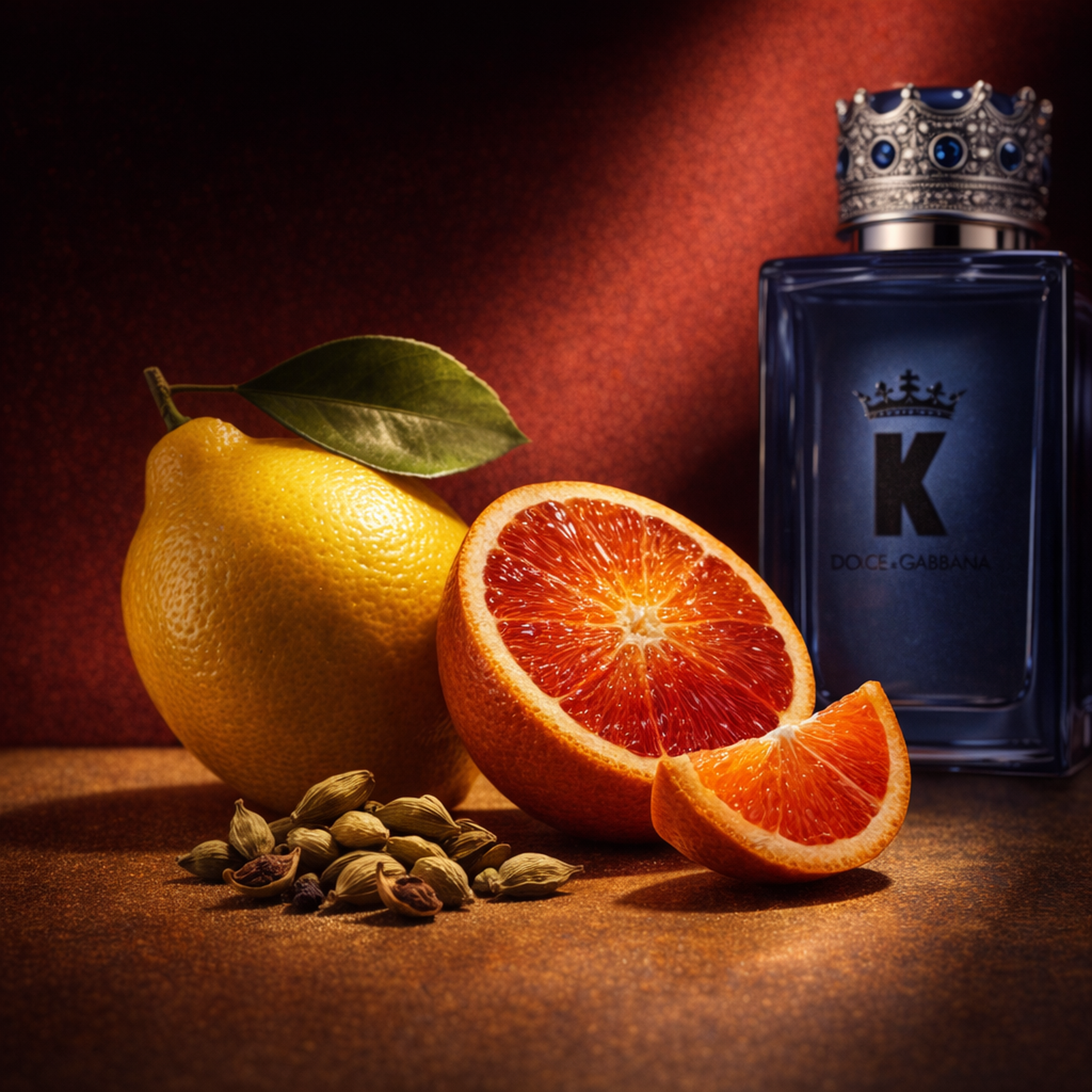Dolce & Gabbana K Pour Homme EDP Intense Gift Set for Him fragrance notes image