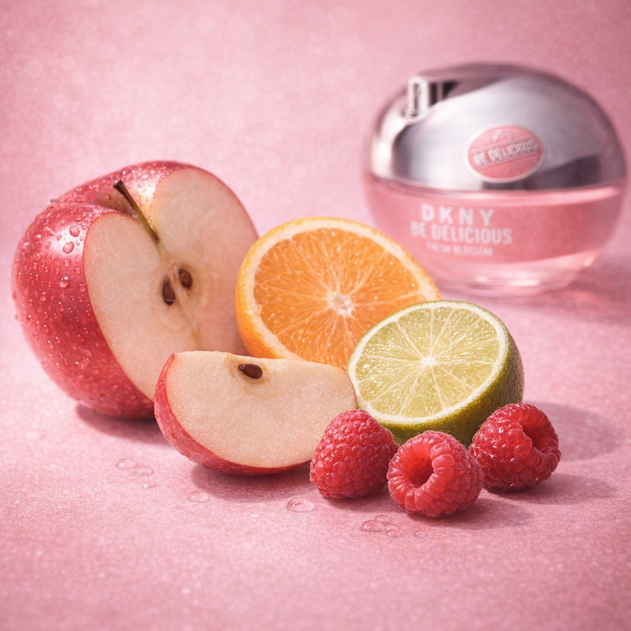 Donna Karan Be Delicious Fresh Blossom EDP Gift Set for Her fragrance notes image