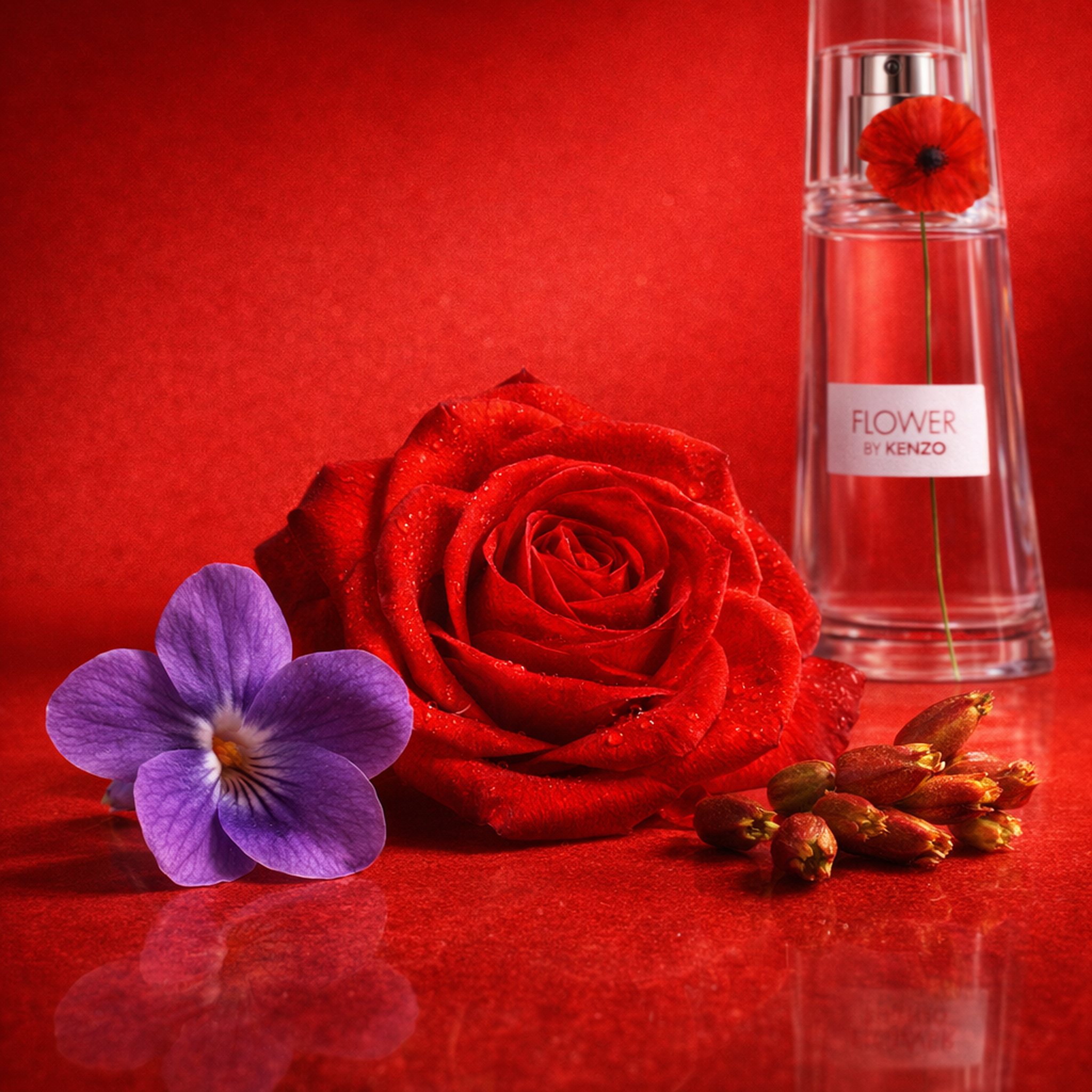 Kenzo Flower EDP Gift Set for Her fragrance notes image