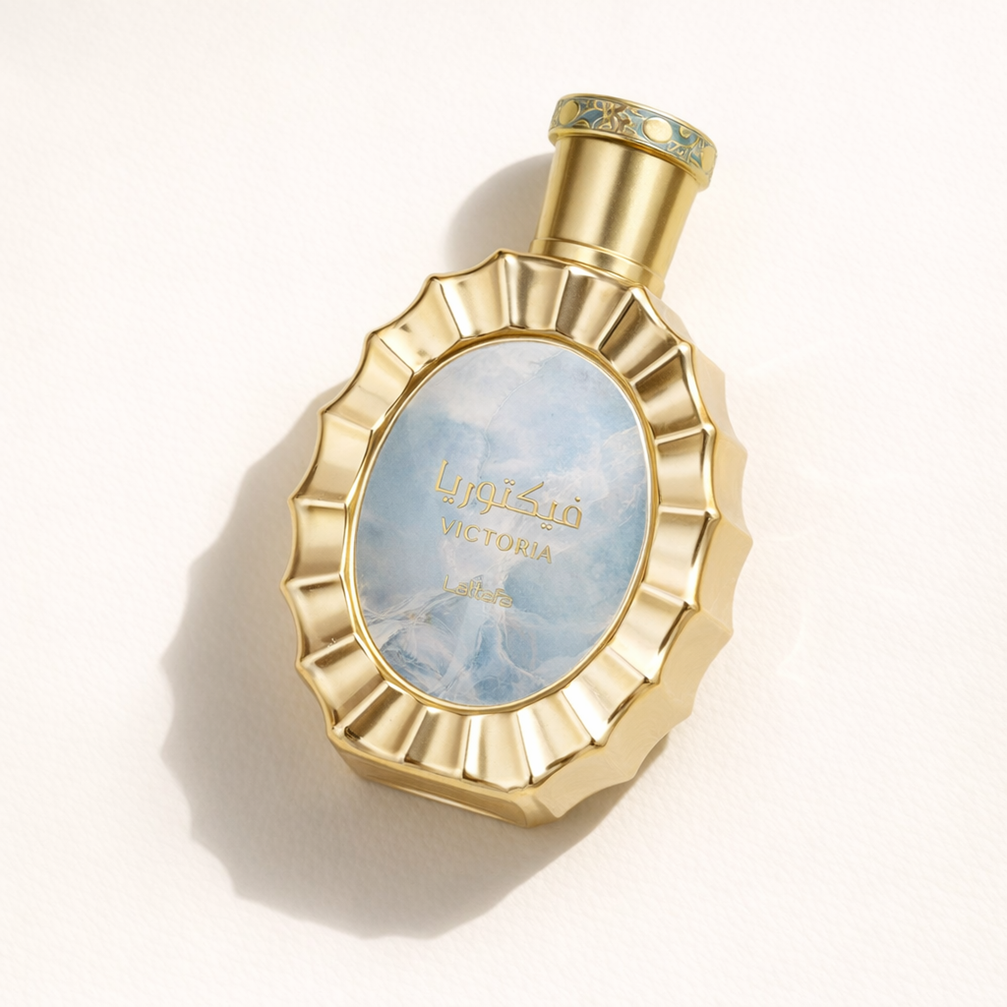 Lattafa Victoria EDP angled still-life gallery showcase