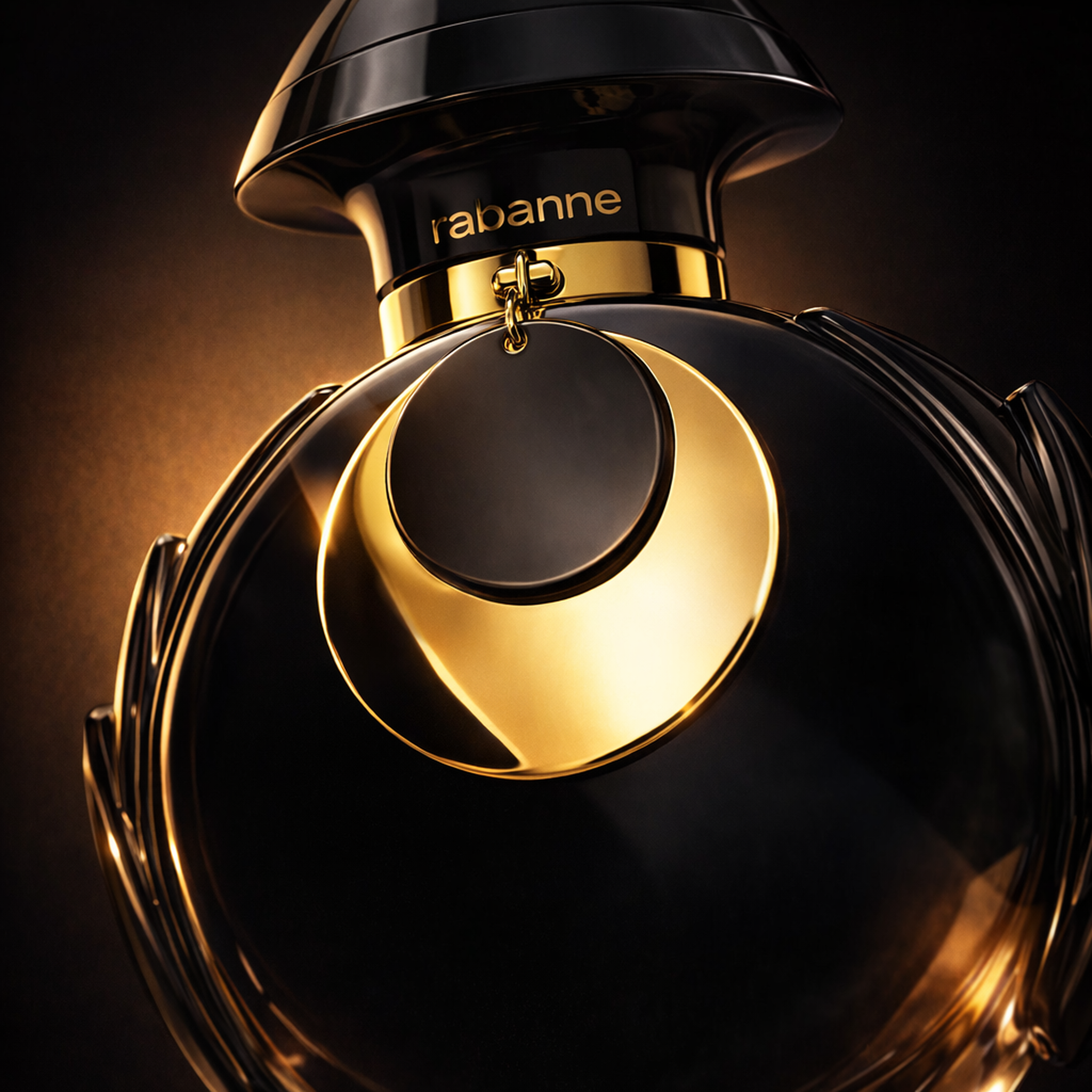 Paco Rabanne Olympea Absolu Parfum Intense For Women macro label detail gallery showcase