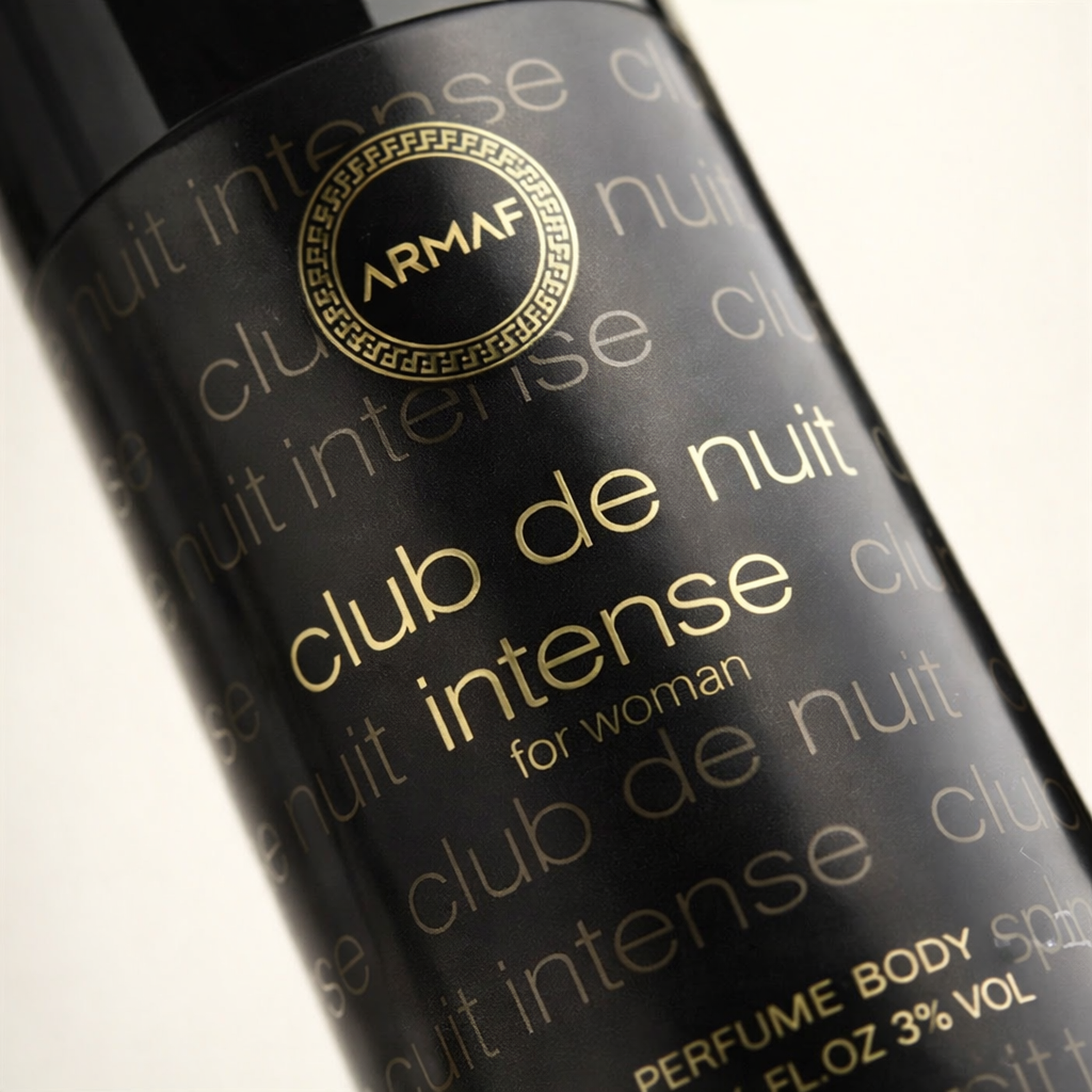 Armaf Club De Nuit Intense Woman Body Spray macro label detail gallery showcase