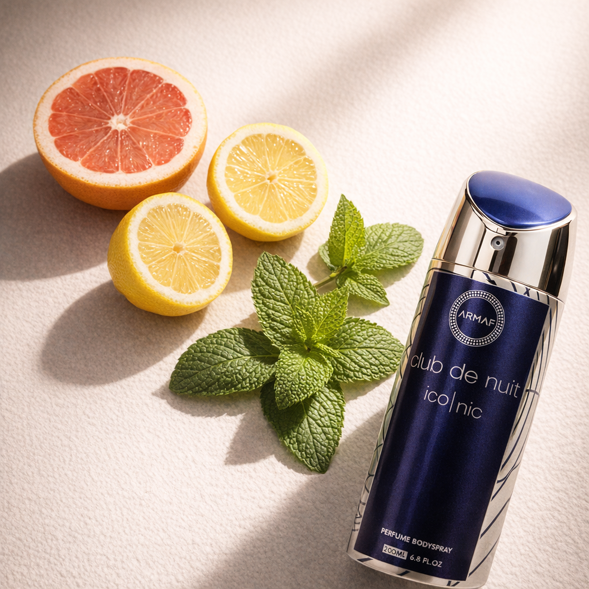 Armaf Club de Nuit Blue Iconic Body Spray fragrance notes image