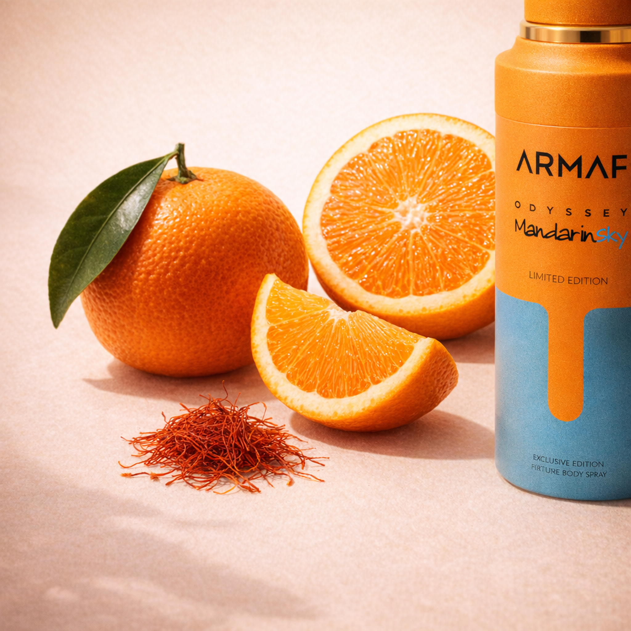 Armaf Odyssey Mandarin Sky Limited Edition Body Spray fragrance notes image
