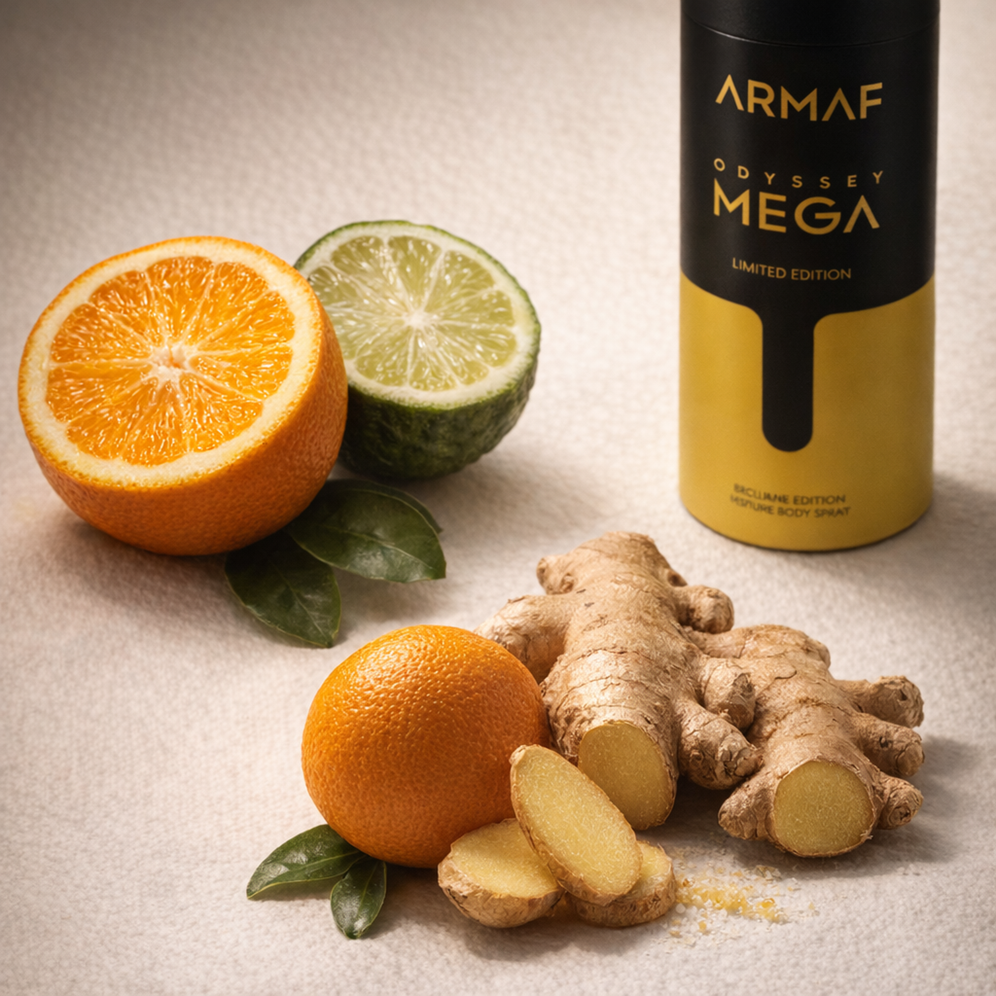 Armaf Odyssey Mega Limited Edition Body Spray fragrance notes image