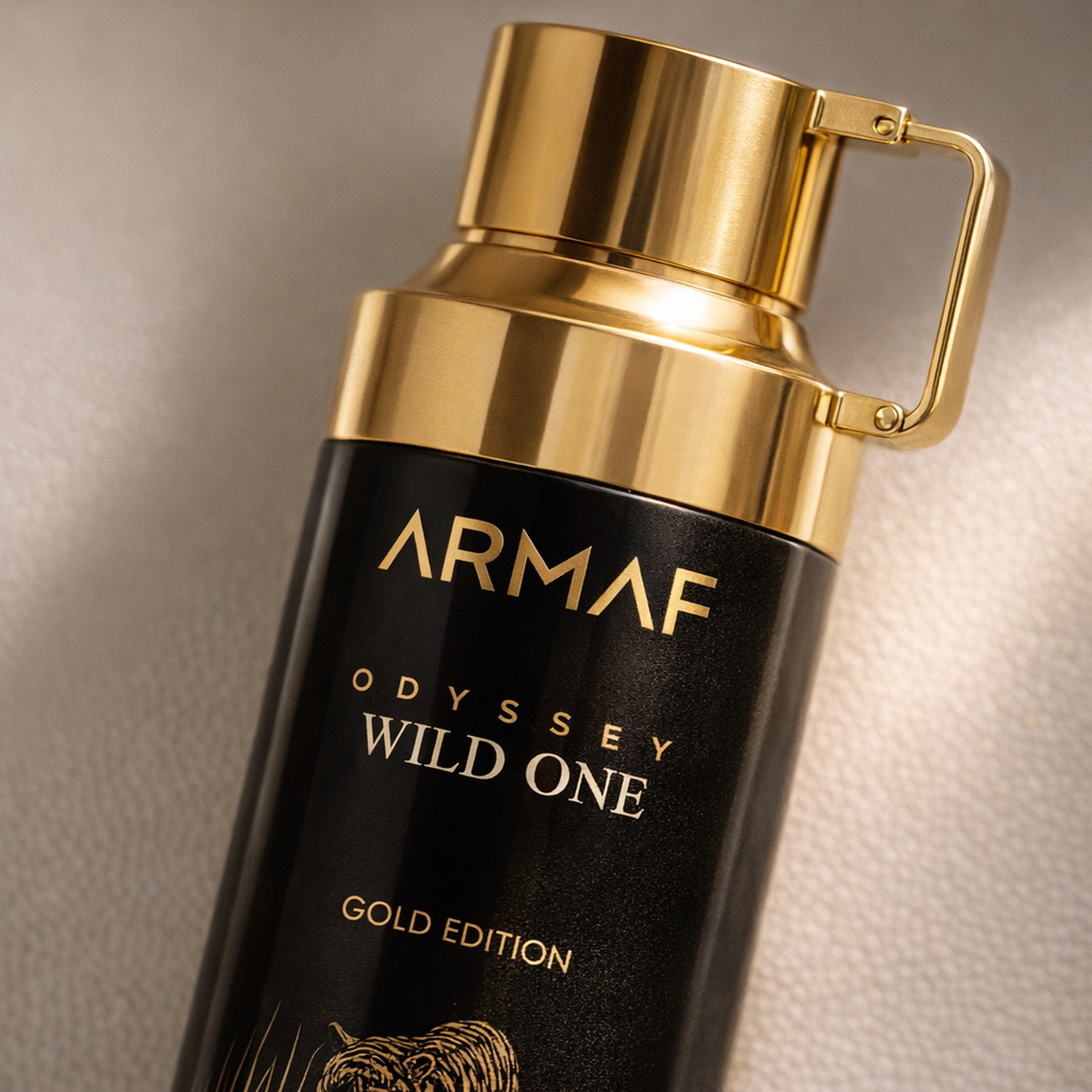 Armaf Odyssey Wild One Gold Edition Body Spray fragrance details image