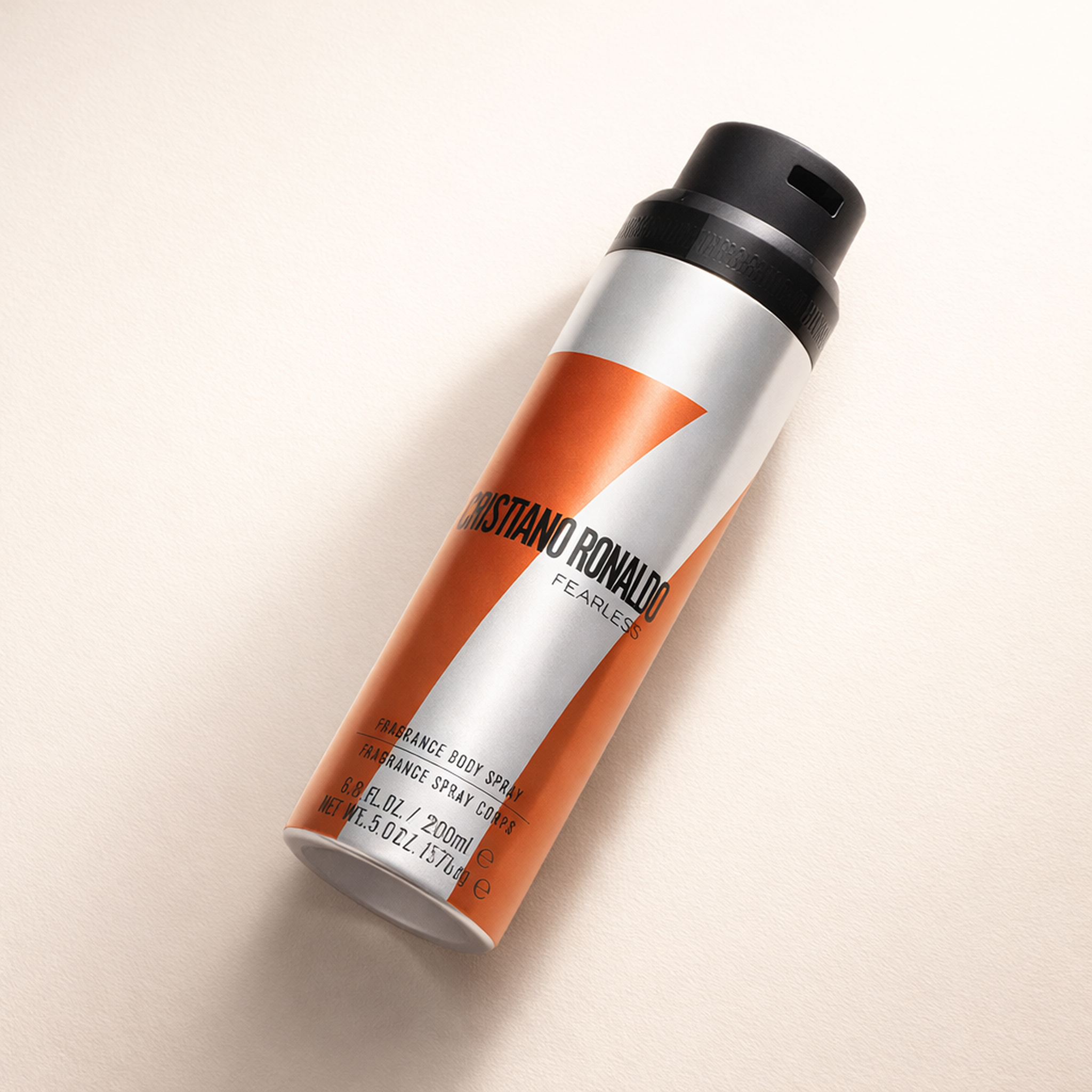 Cristiano Ronaldo Cr7 Fearless Body Spray angled still-life gallery showcase