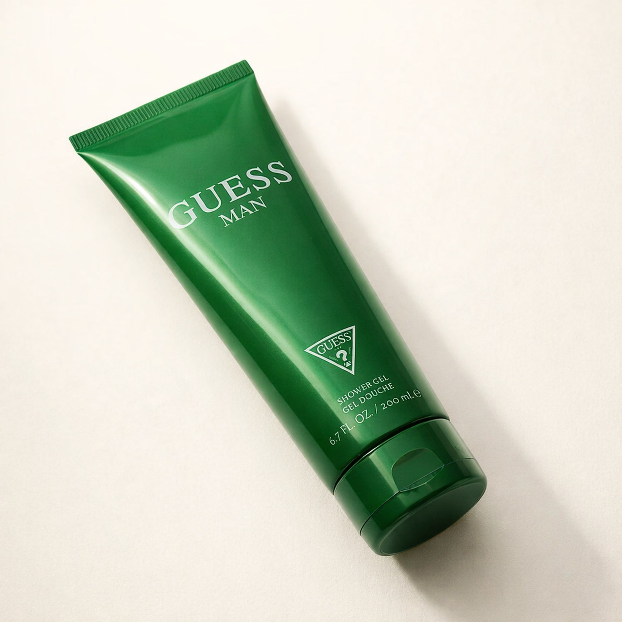 Guess Green Shower Gel angled still-life gallery showcase