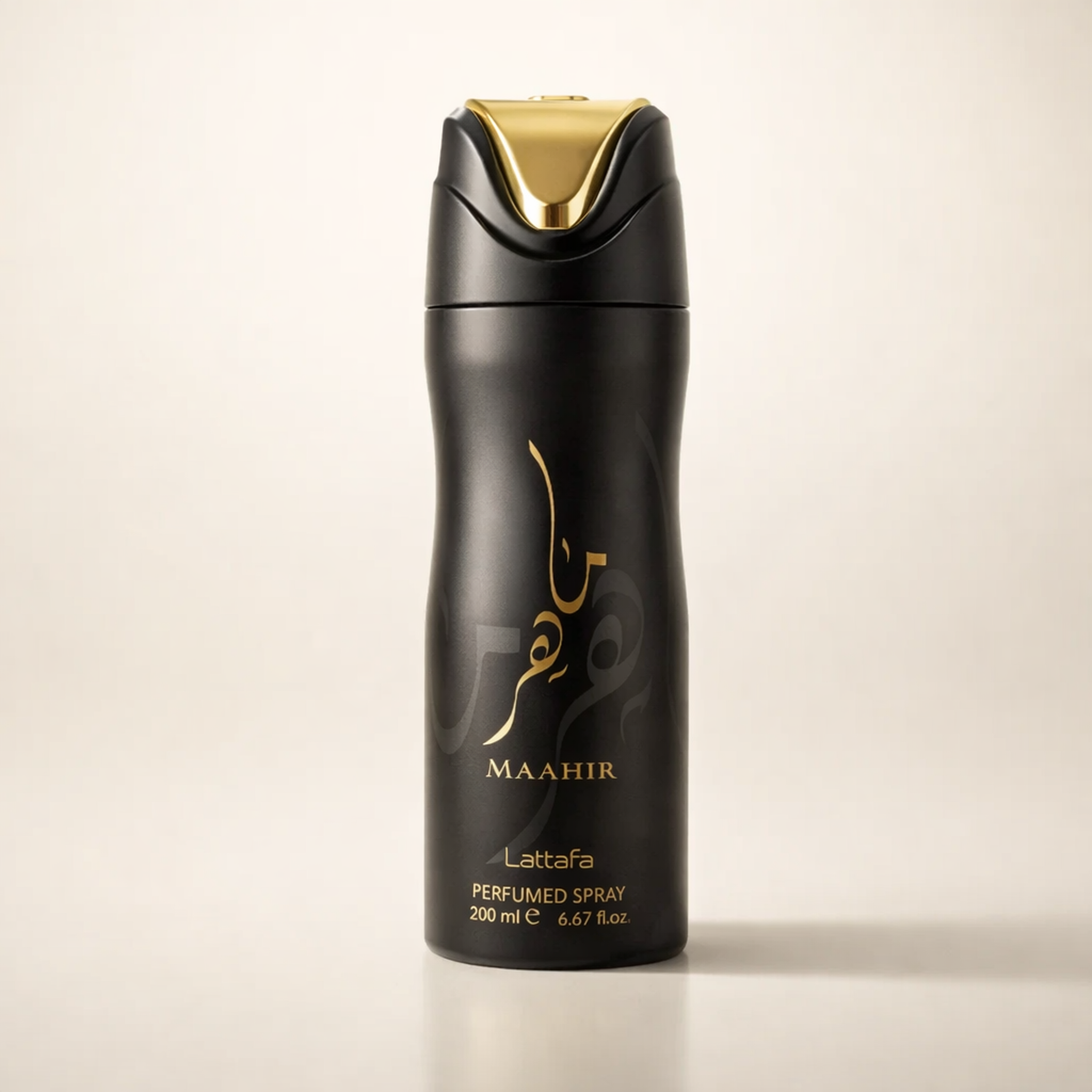 Lattafa Maahir Deodorant low three-quarter hero gallery showcase