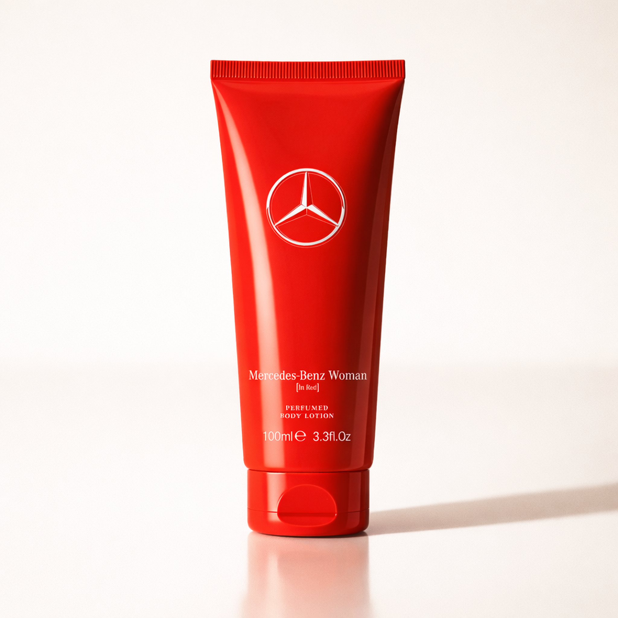 Mercedes Benz In Red Woman Body Lotion low three-quarter hero gallery showcase