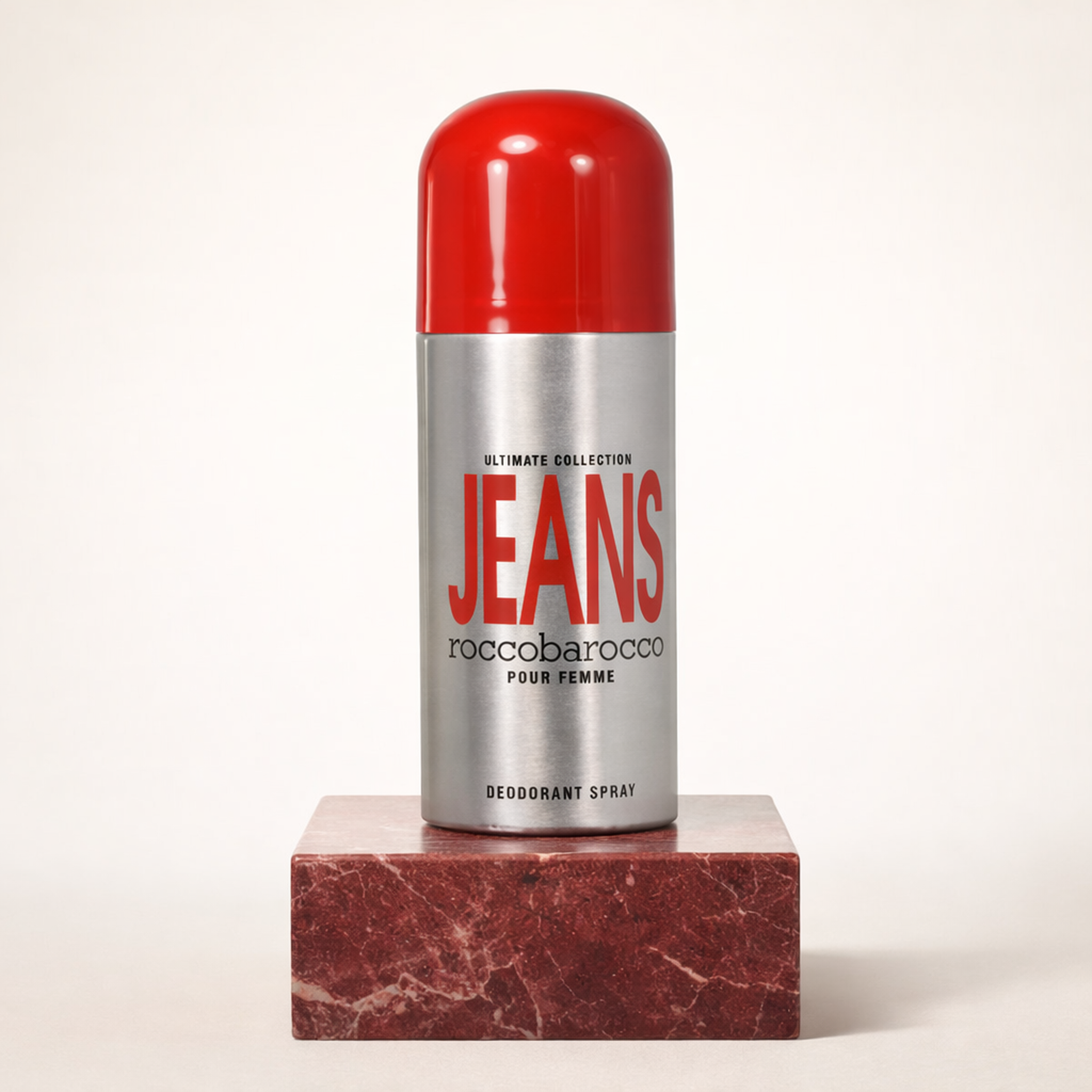 Roccobarocco Jeans Pour Femme Deodorant Spray upright pedestal gallery showcase