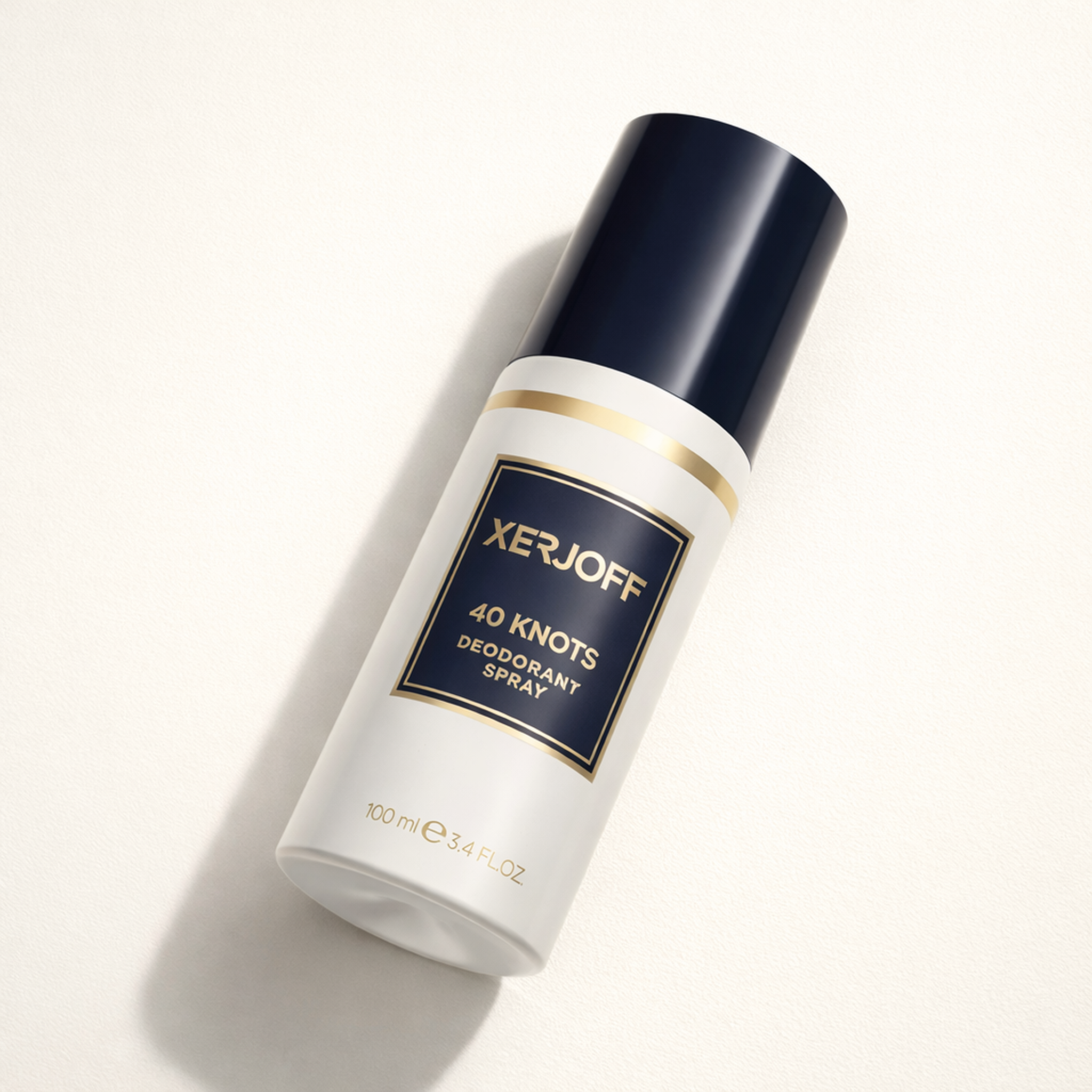 Xerjoff Join The Club 40 Knots Deodorant Spray angled still-life gallery showcase