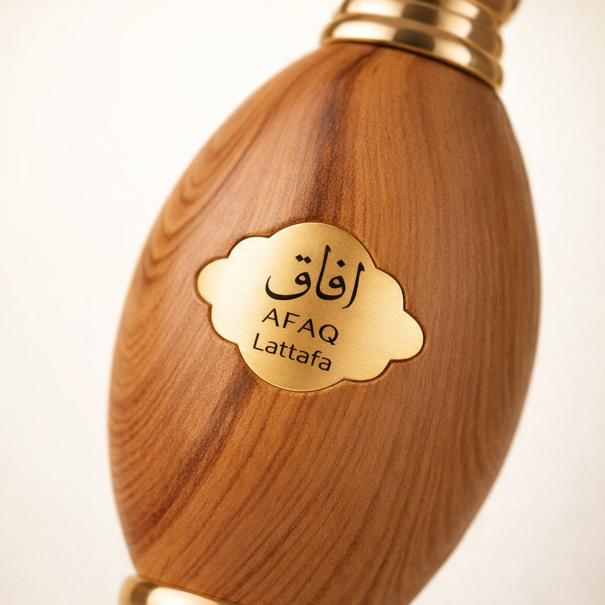 Lattafa Pride Afaq EDP For Women macro label detail gallery showcase