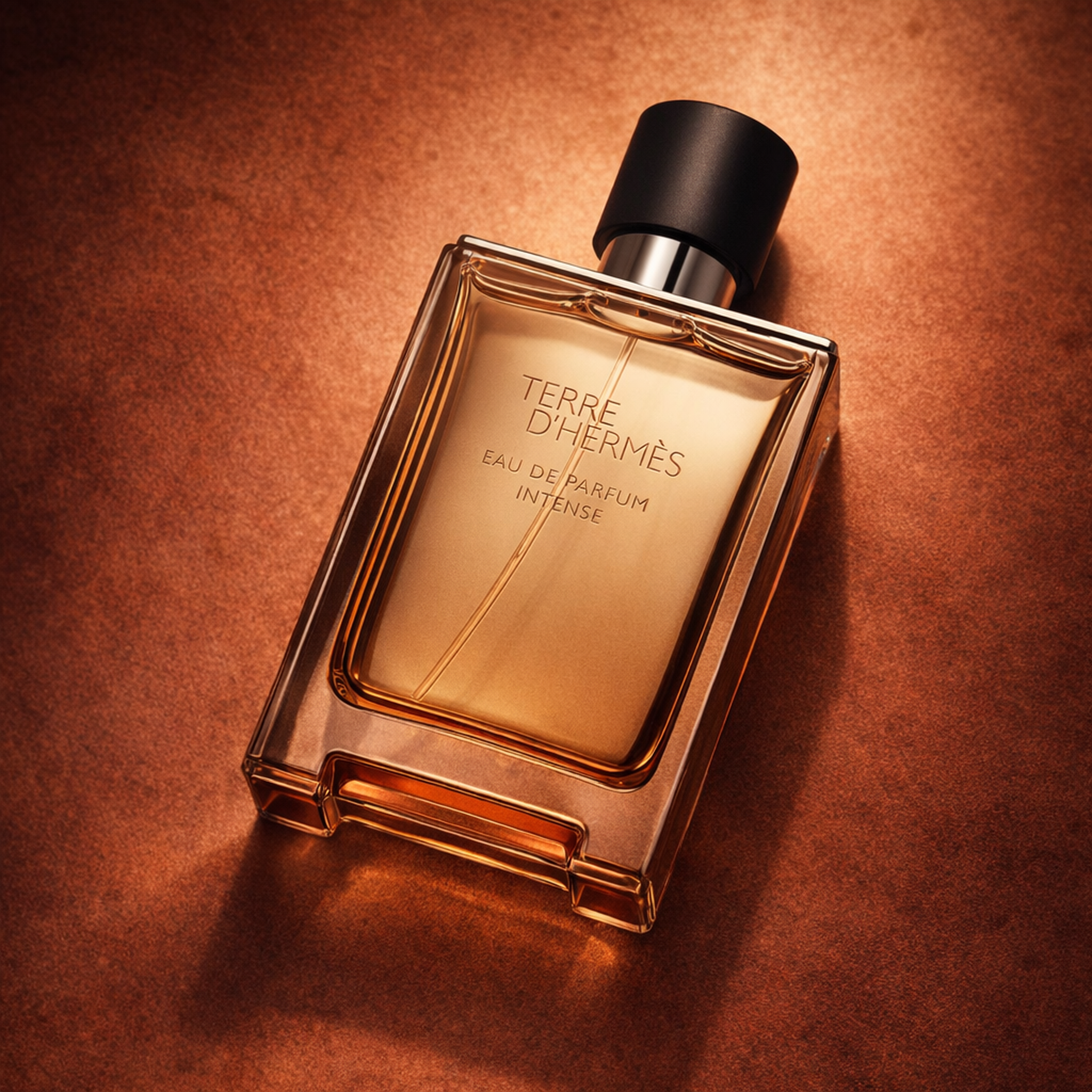 Hermes Terre d'Hermes EDP Intense For Men angled still-life gallery showcase