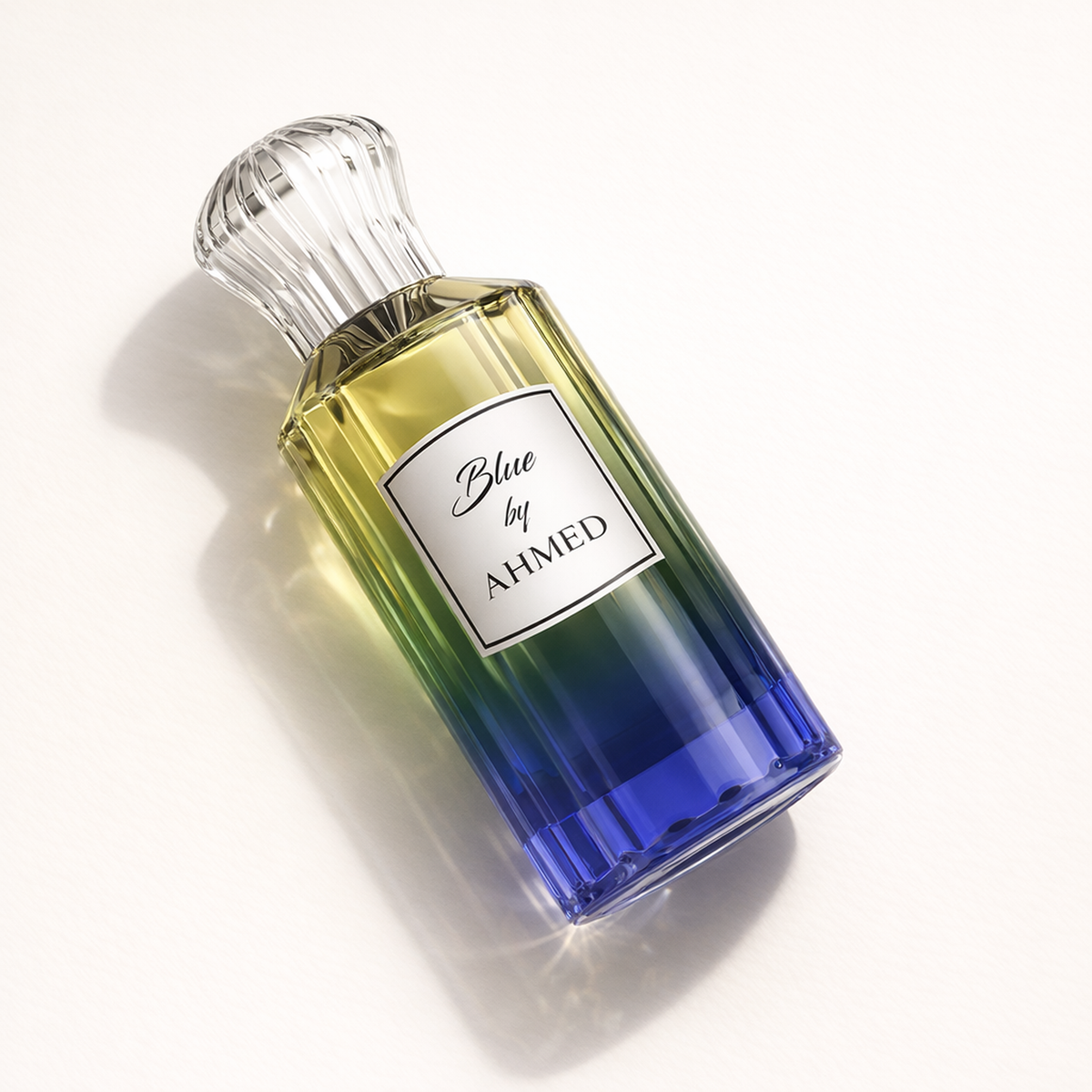 Ahmed Al Maghribi Blue by Ahmed EDP angled still-life gallery showcase