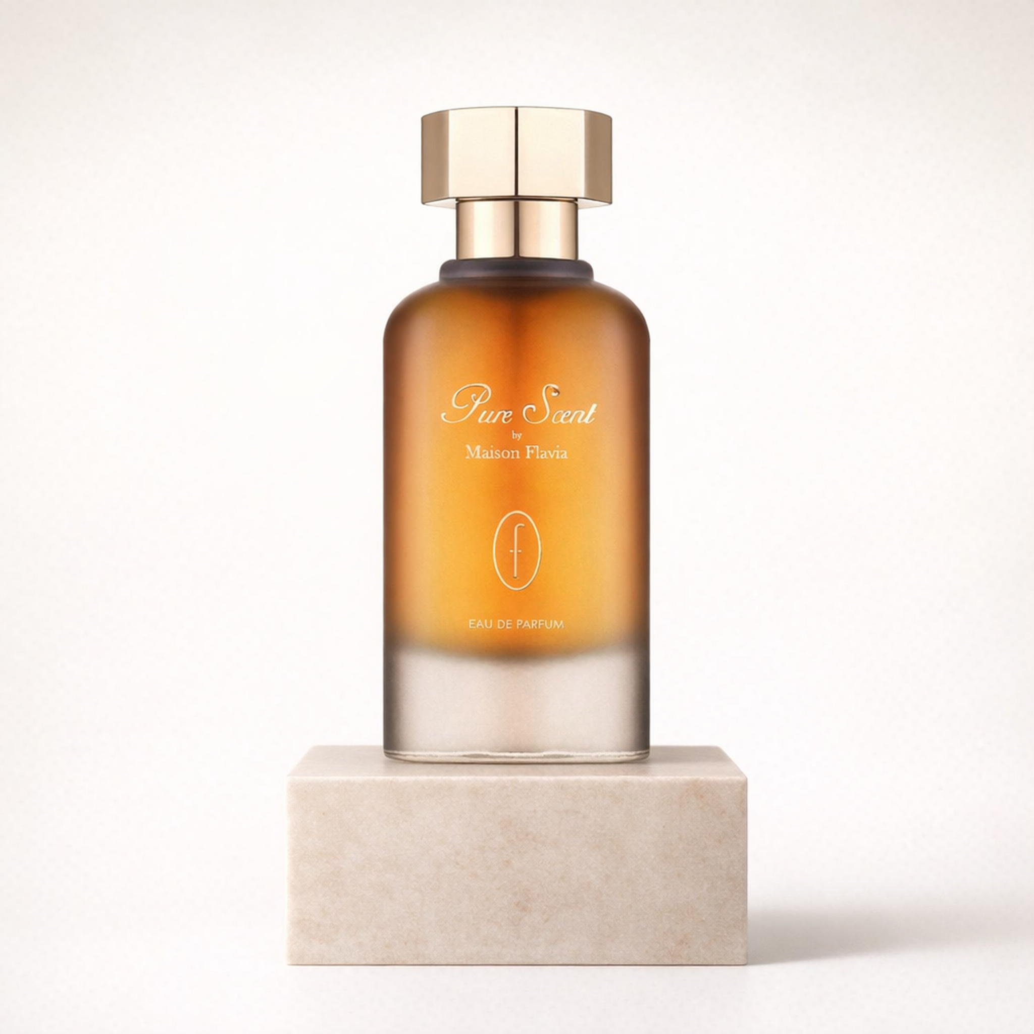 Flavia Mf Pure Scent EDP upright pedestal gallery showcase