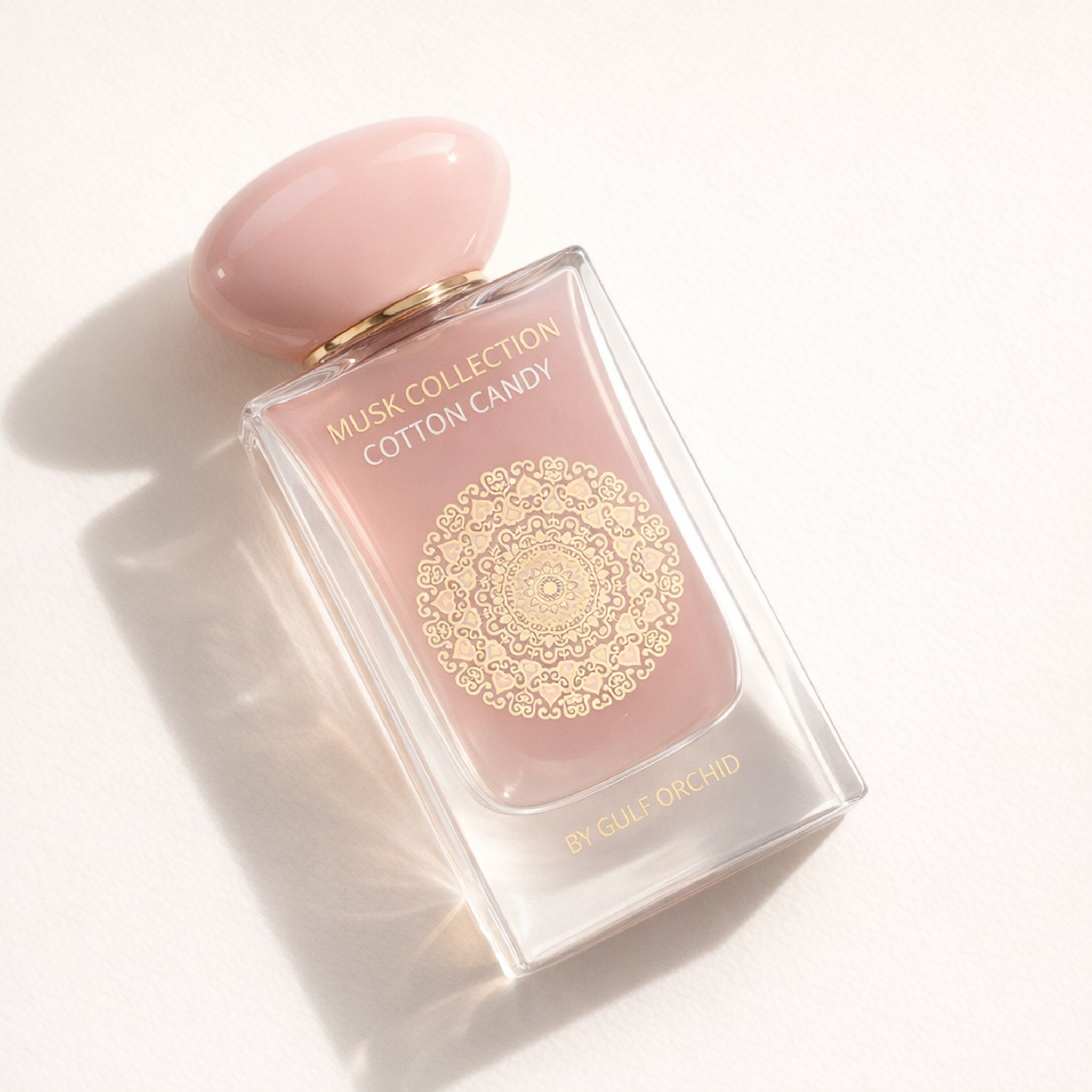 Gulf Orchid Cotton Candy EDP angled still-life gallery showcase