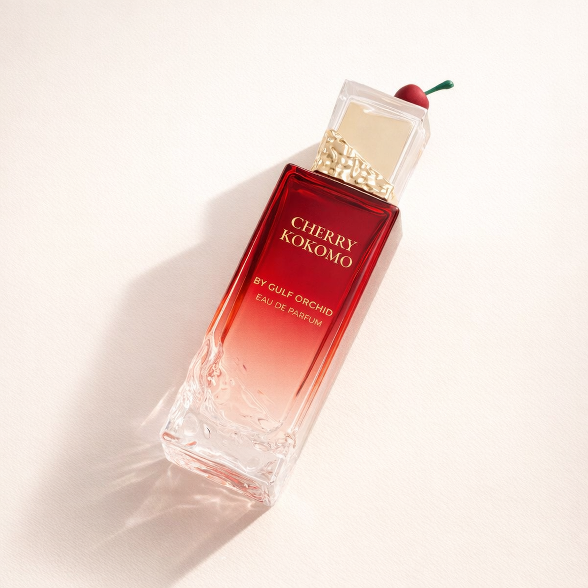 Gulf Orchid Perfume Cherry Kokomo EDP angled still-life gallery showcase