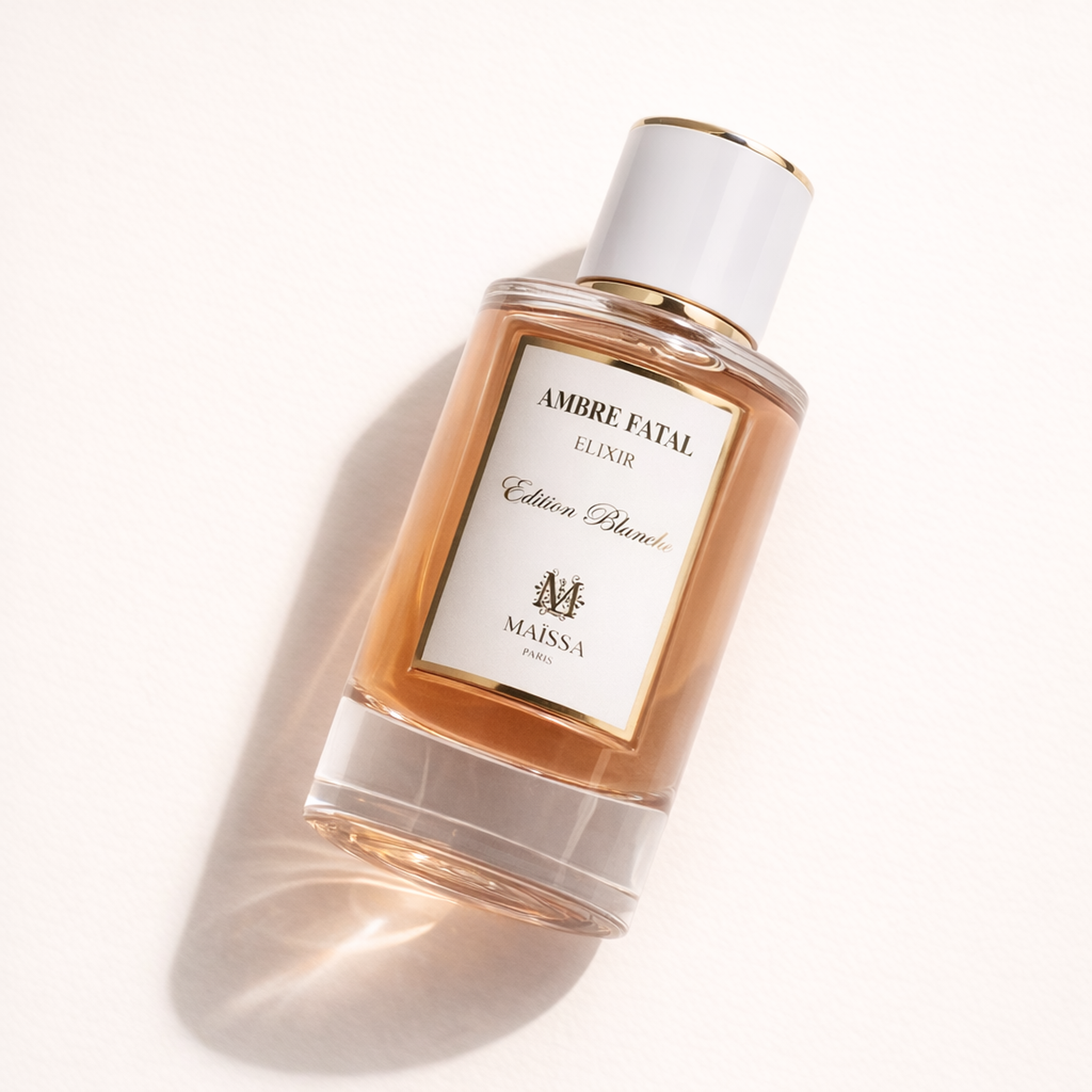 Maissa Ambre Fatal Elixir EDP angled still-life gallery showcase