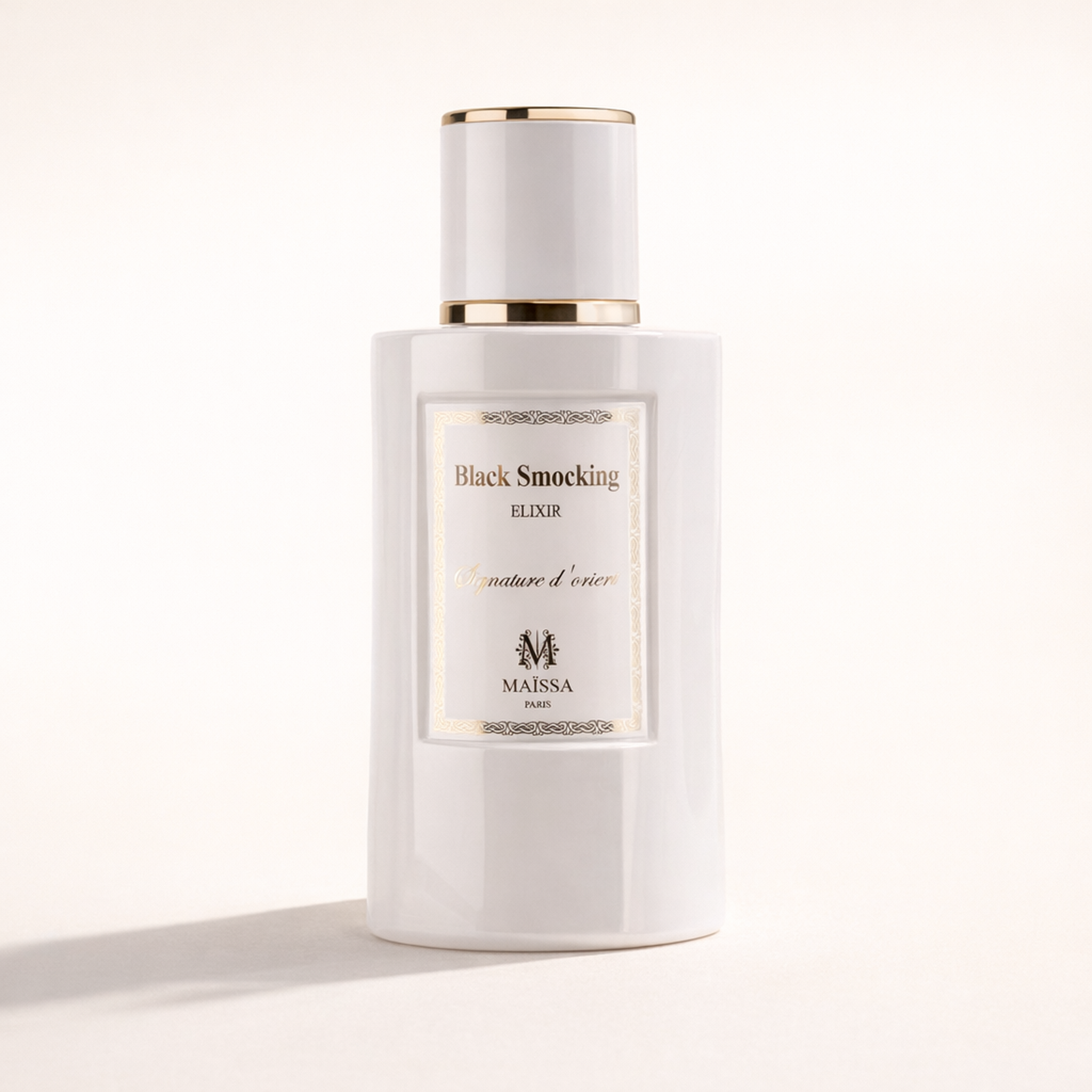 Maissa Black Smocking Elixir EDP low three-quarter hero gallery showcase