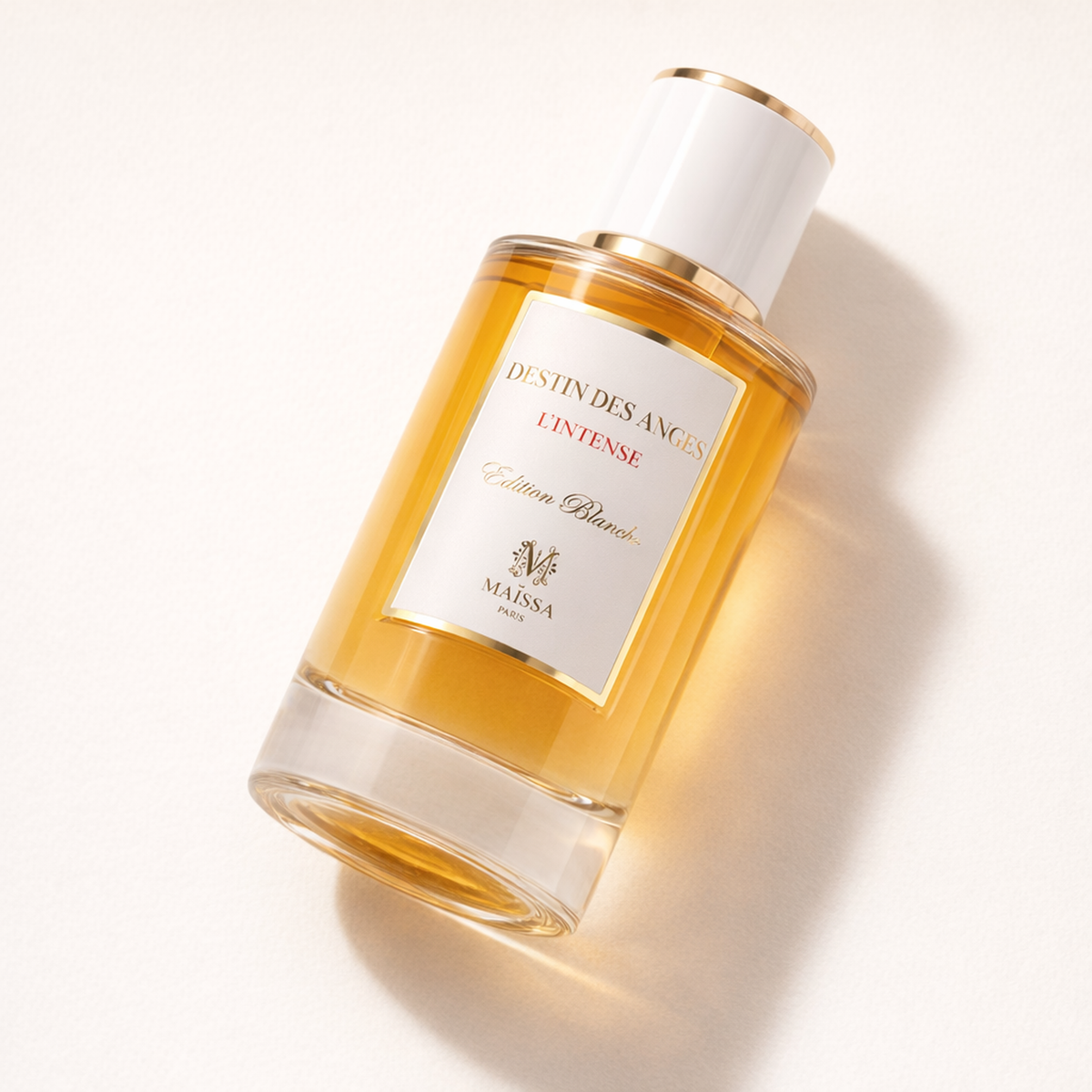 Maissa Destin Des Anges L'Intense EDP For Women angled still-life gallery showcase