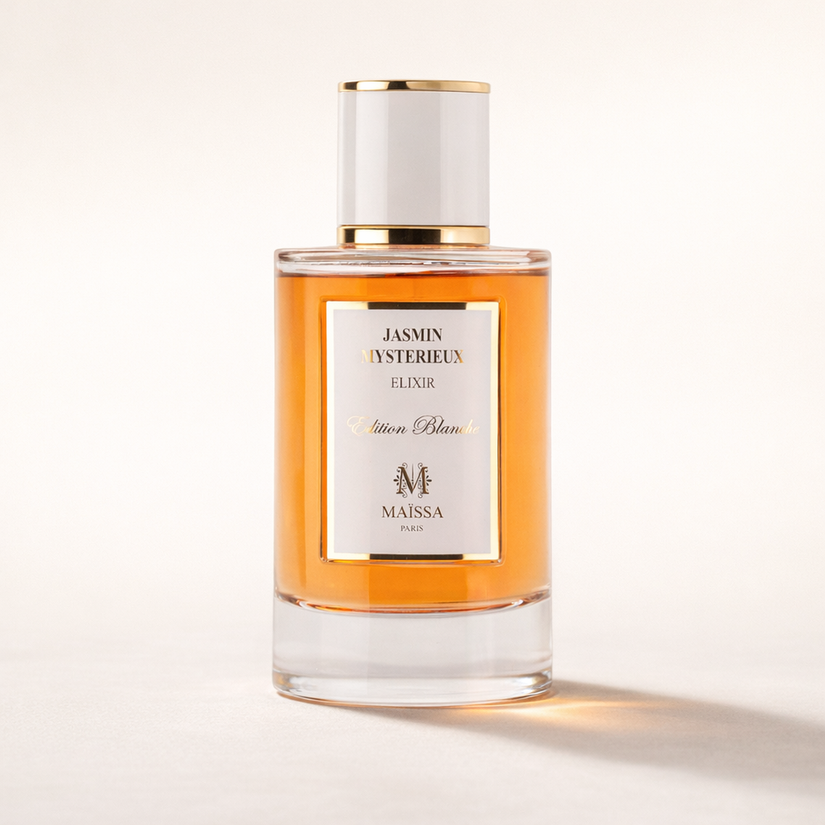 Maissa Jasmin Mysterieux Elixir EDP low three-quarter hero gallery showcase