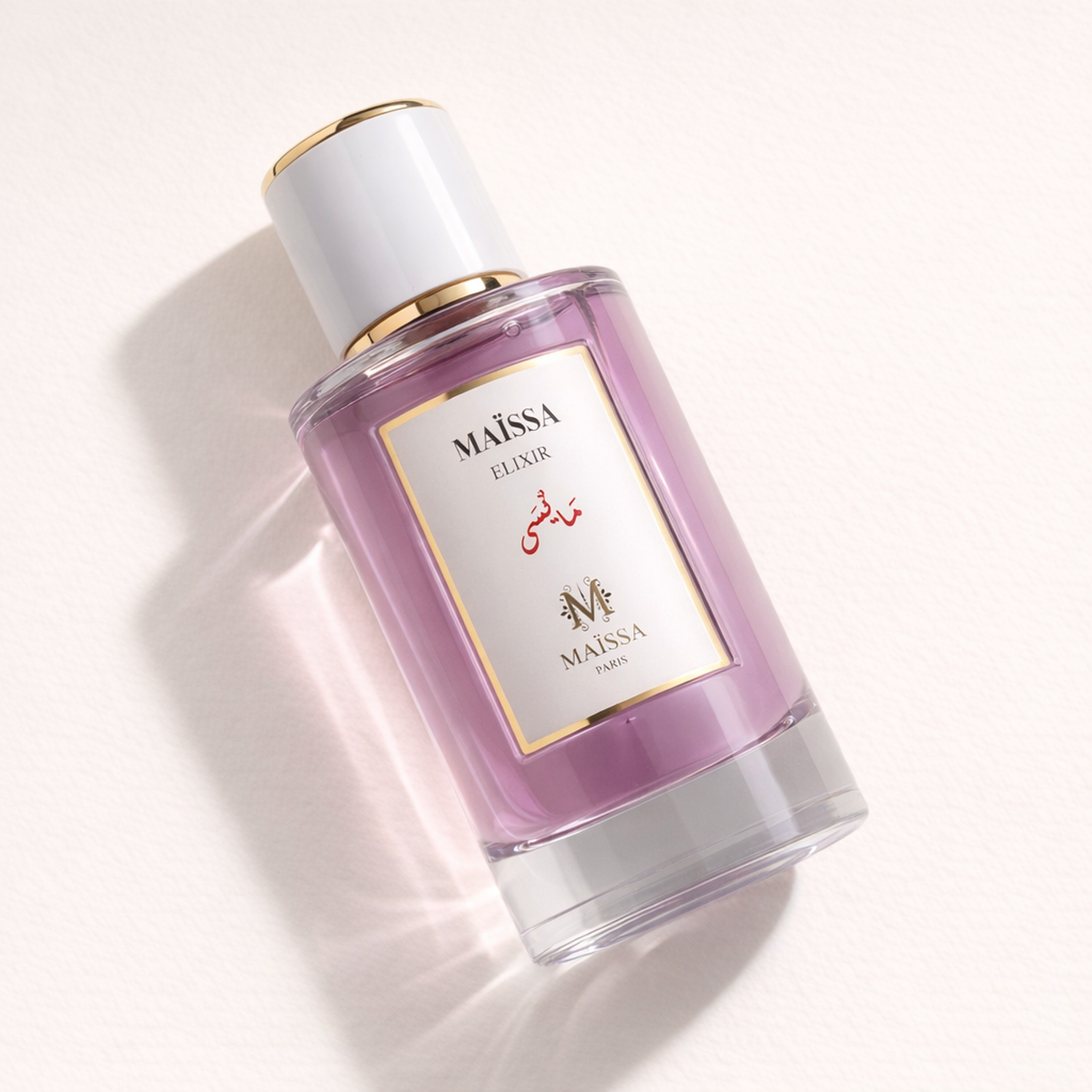 Maissa Elixir EDP angled still-life gallery showcase