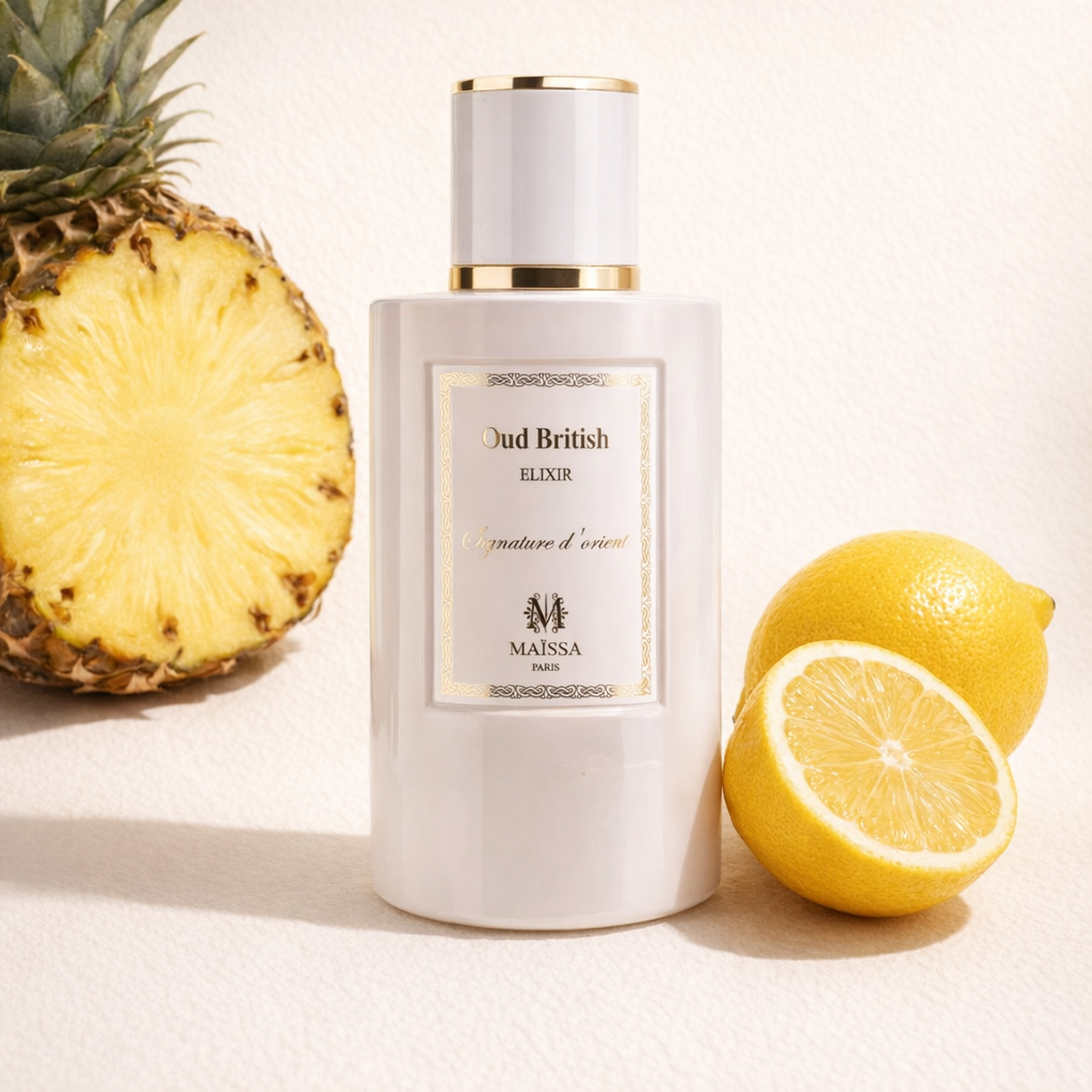 Maissa Oud British Elixir EDP fragrance notes image