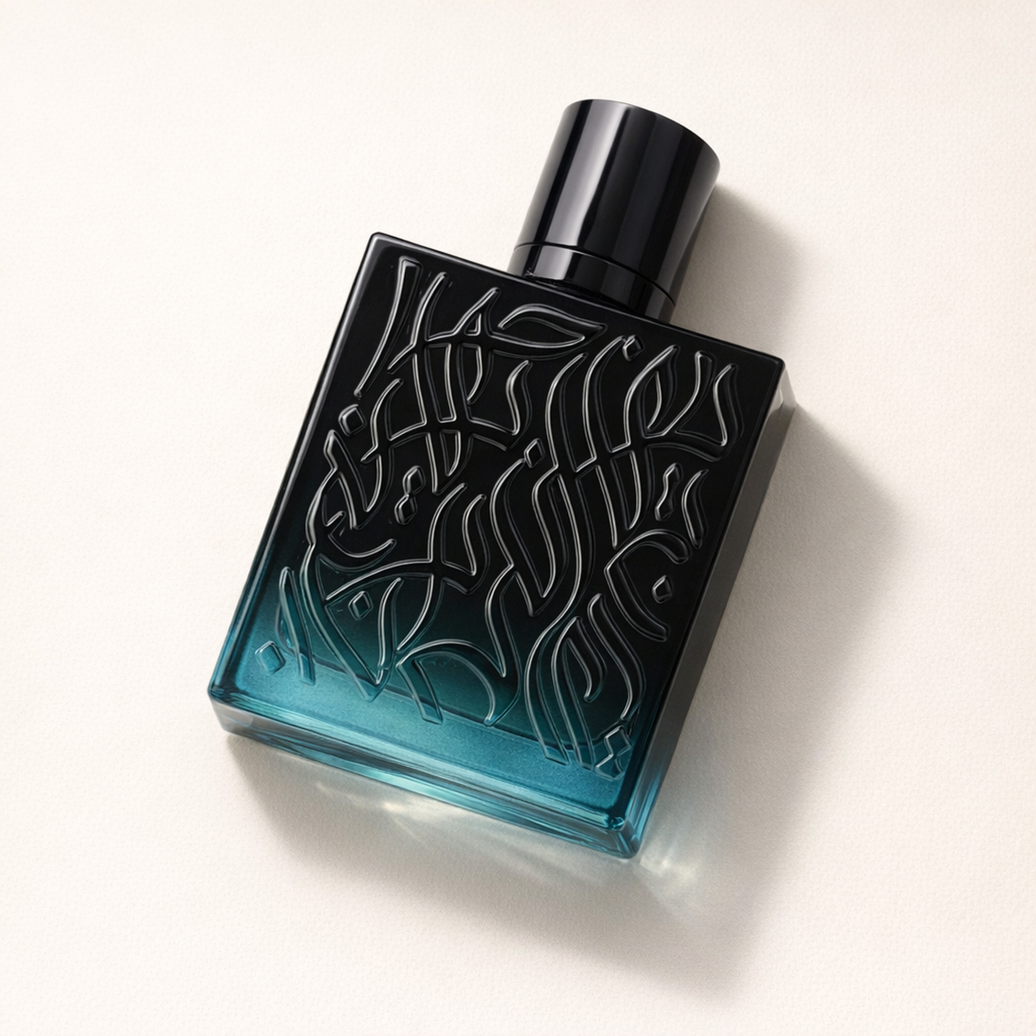 Rayhaan Nocturno Elixir EDP For Men angled still-life gallery showcase