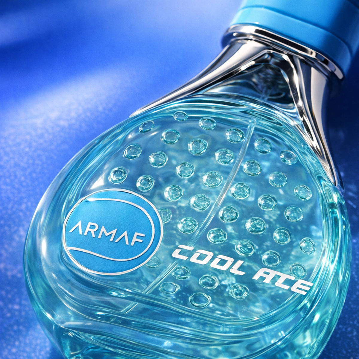 Armaf Cool Ace EDP macro label detail gallery showcase