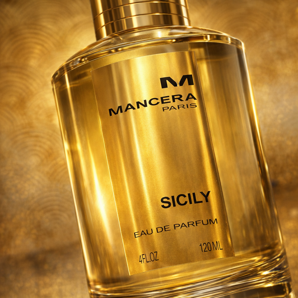 Mancera Sicily EDP macro label detail gallery showcase